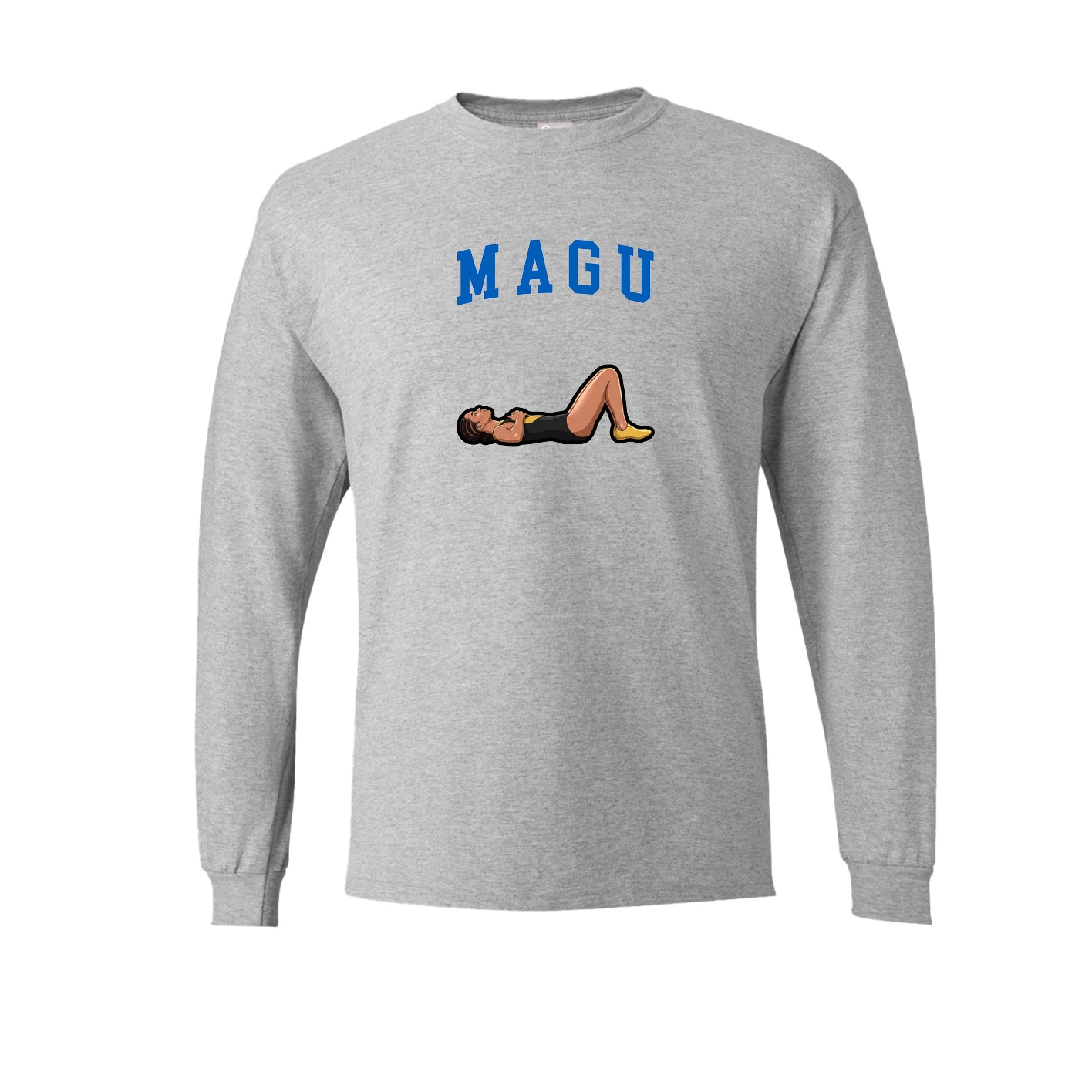 Long Sleeve Tee — Shirsey in Grey