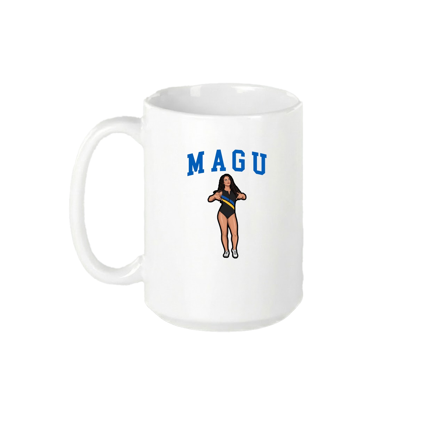 15oz Coffee Mug — Shirsey in White