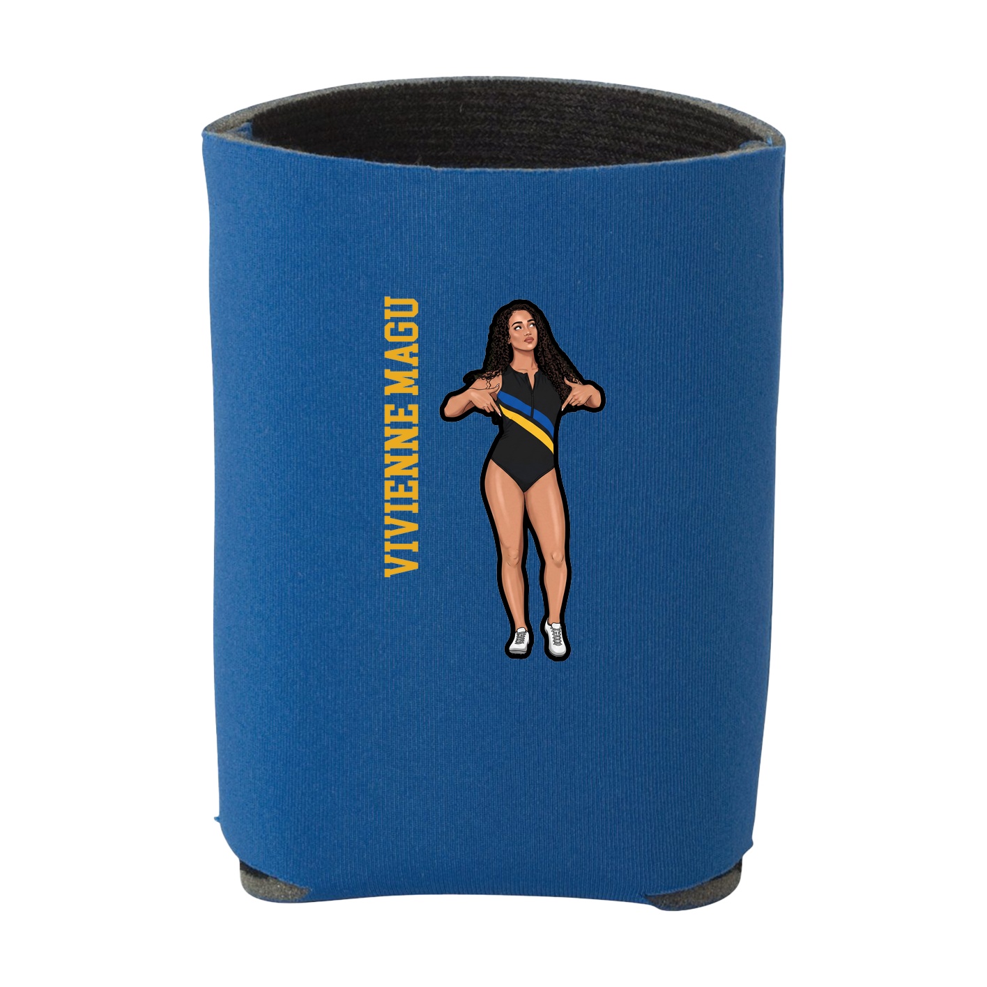 Can Holder — Name Vertical in Royal