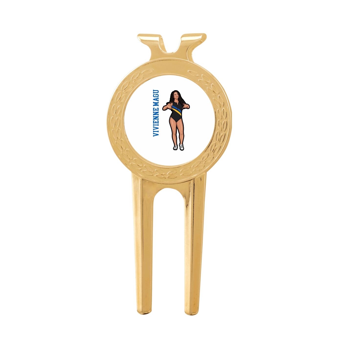 Divot Tool with Ball Marker — Name Vertical in Classic
