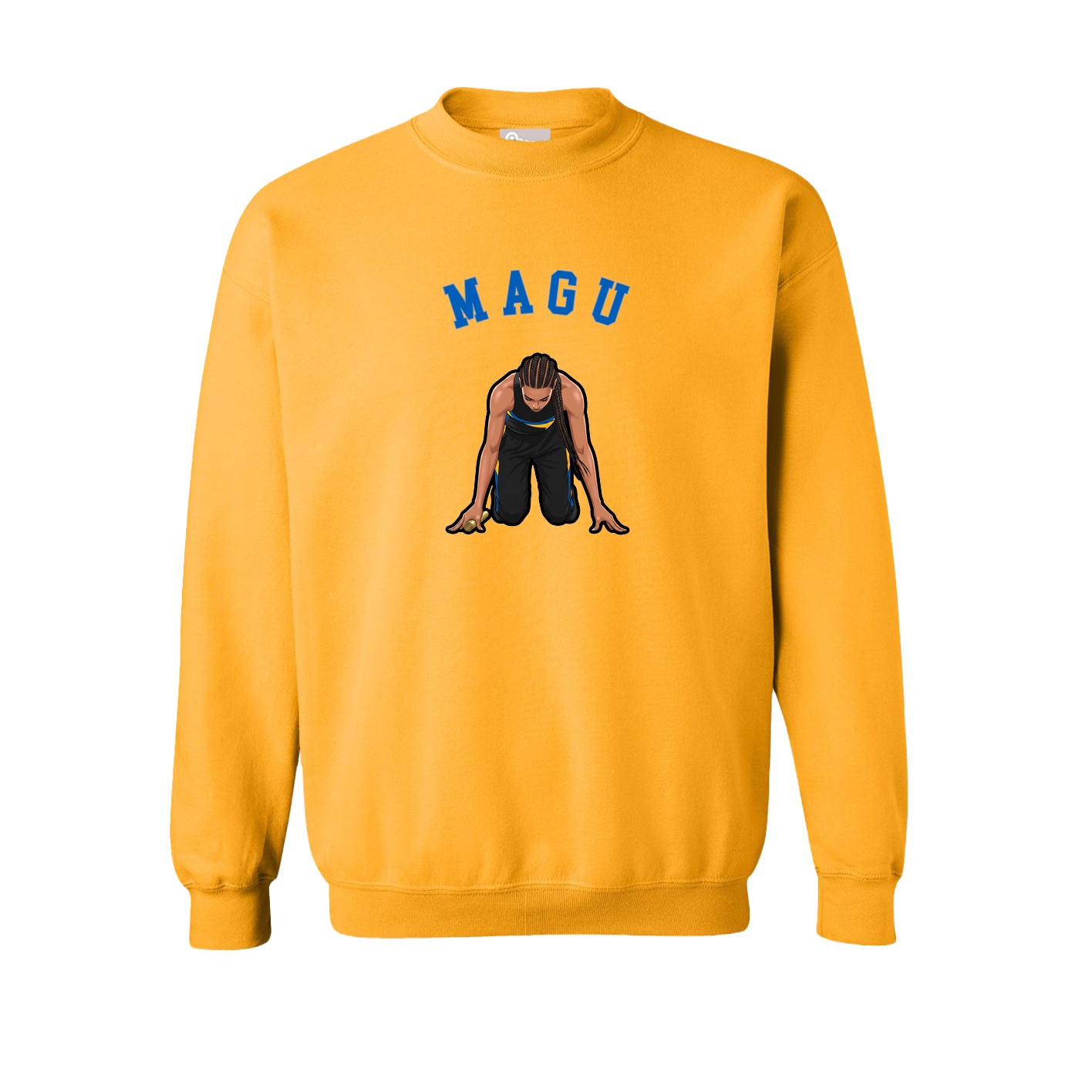 Fleece Crew — Shirsey Arch in Gold