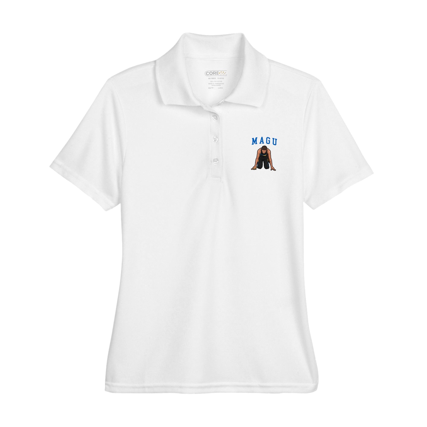 Womens Performance Polo — Shirsey in White