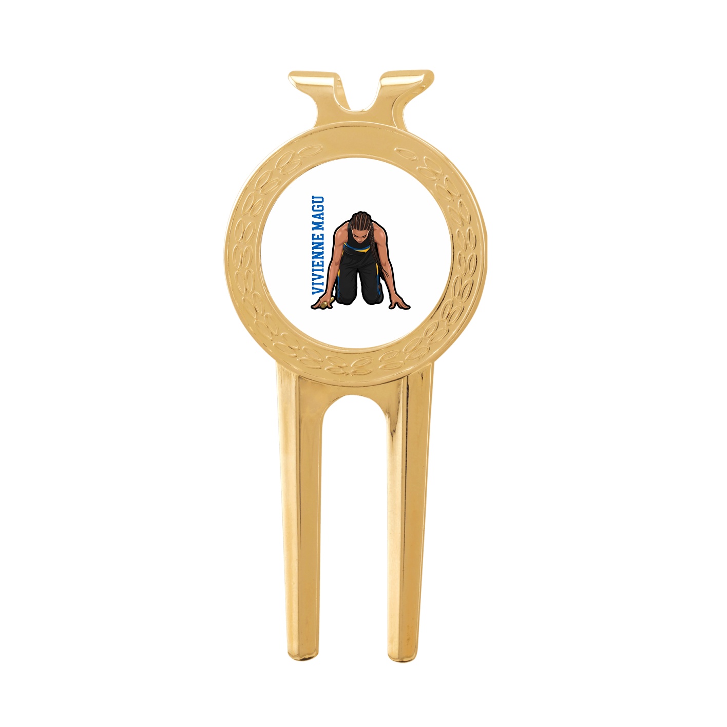 Divot Tool with Ball Marker — Name Vertical in Classic