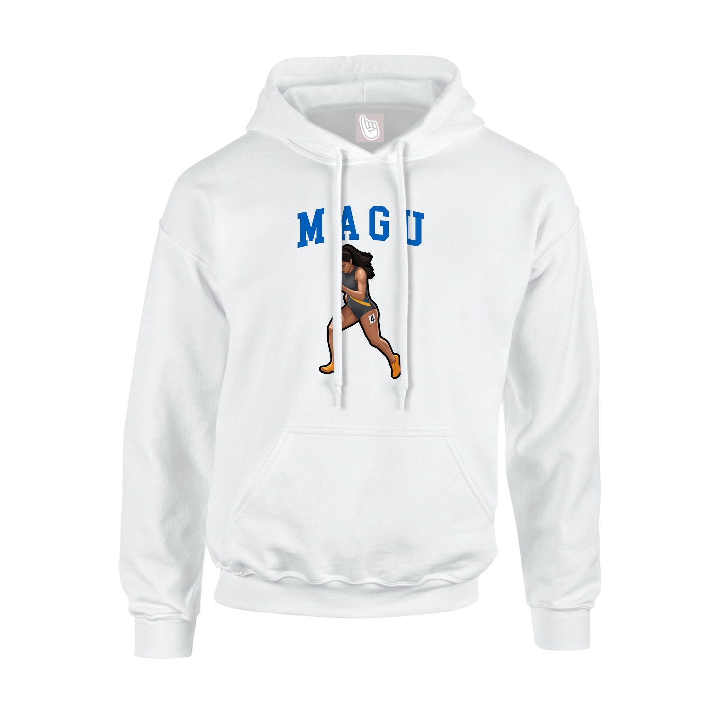Hoodie — Shirsey in White