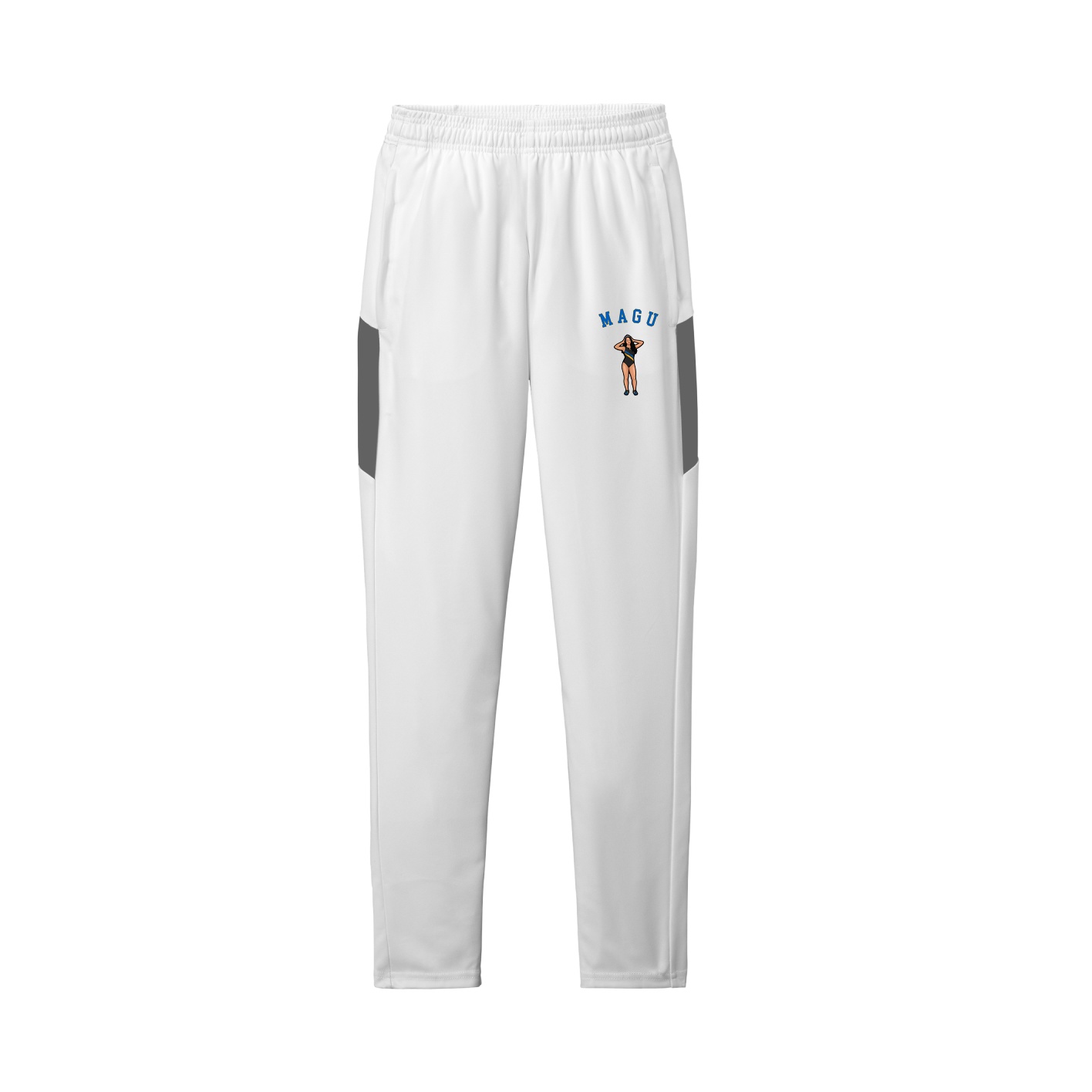 Team Travel Pant — Shirsey Arch in White/Grey