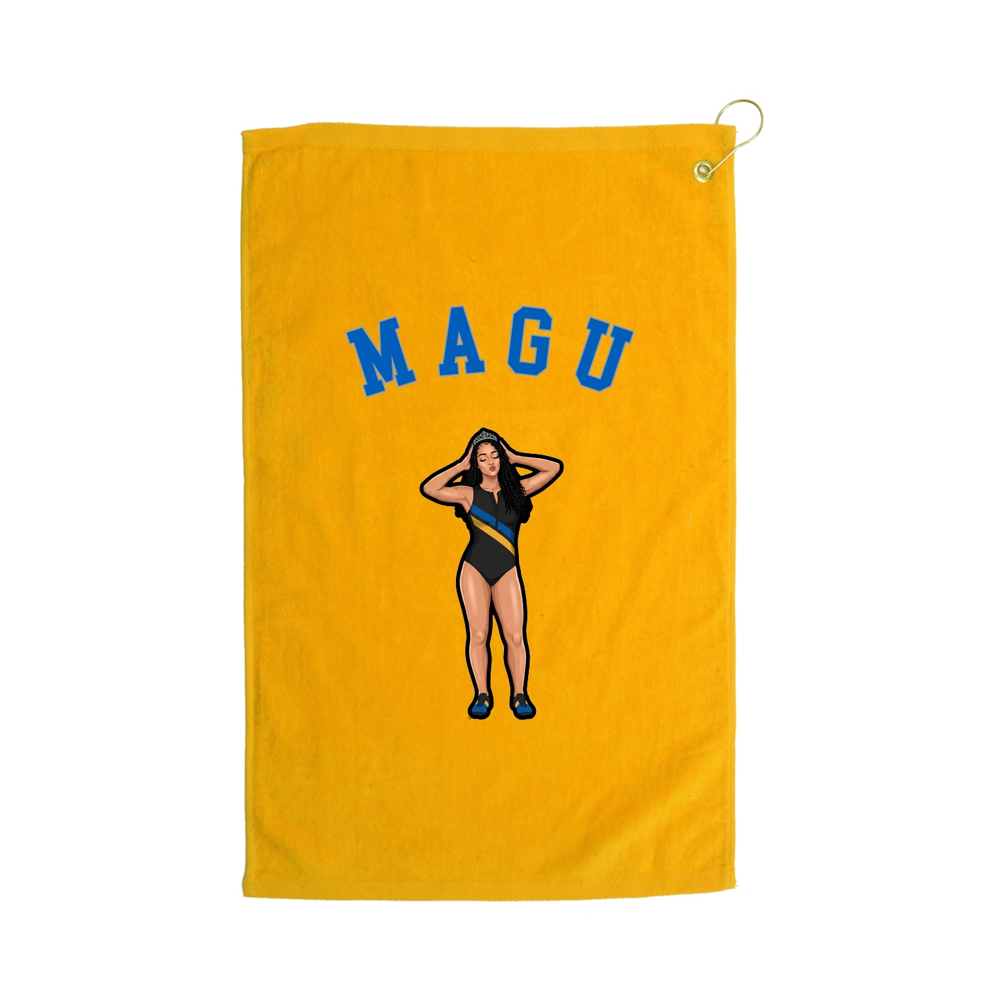 Golf Towel — Shirsey Arch in Gold