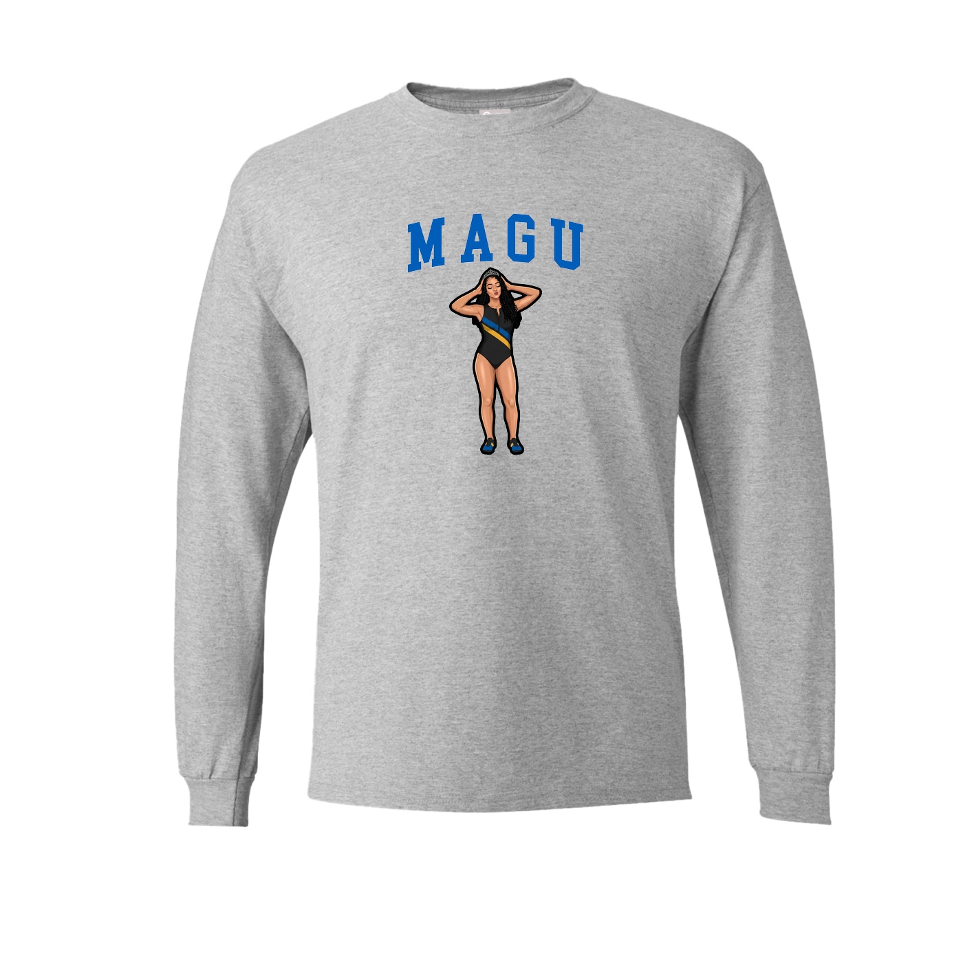 Long Sleeve Tee — Shirsey in Grey