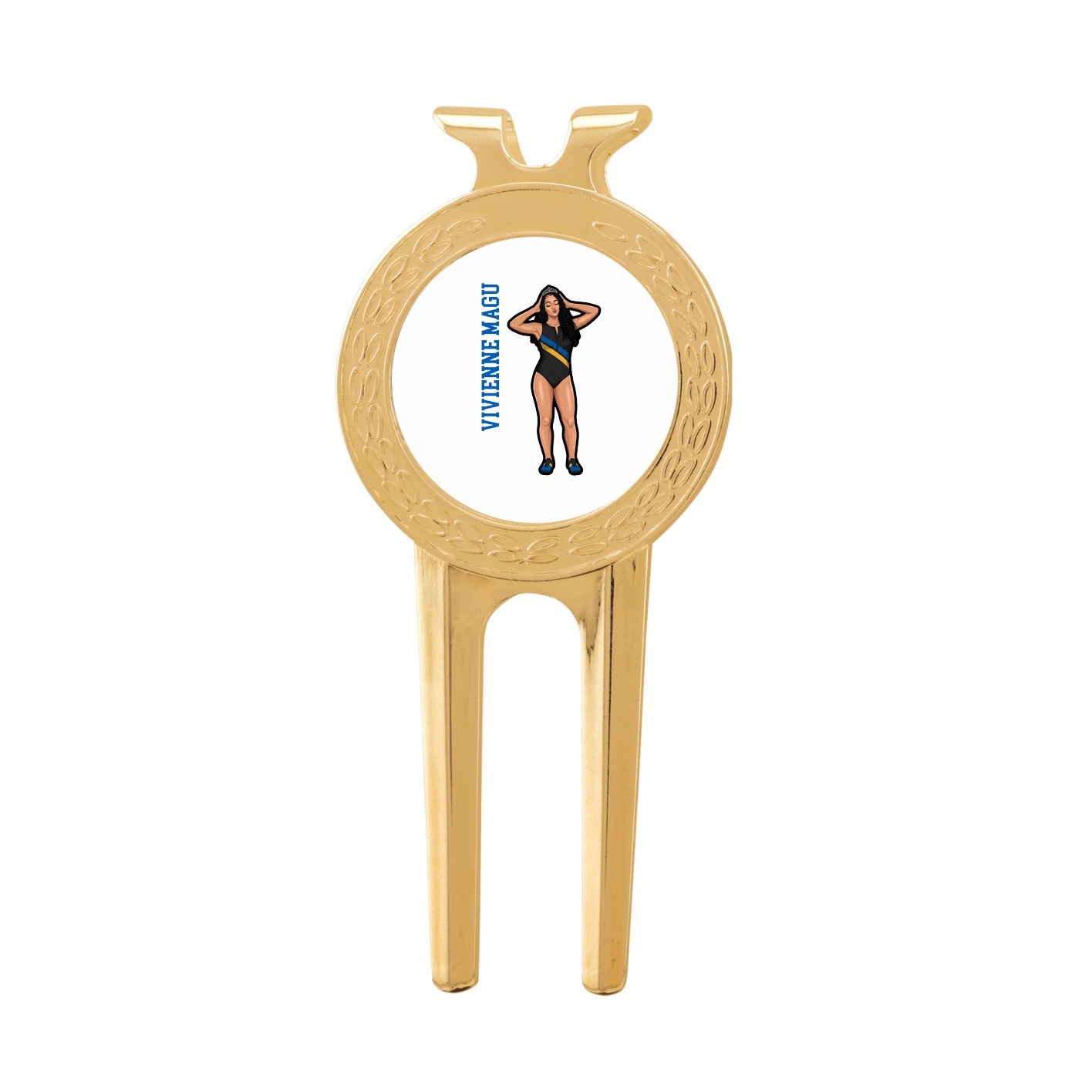 Divot Tool with Ball Marker — Name Vertical in Classic