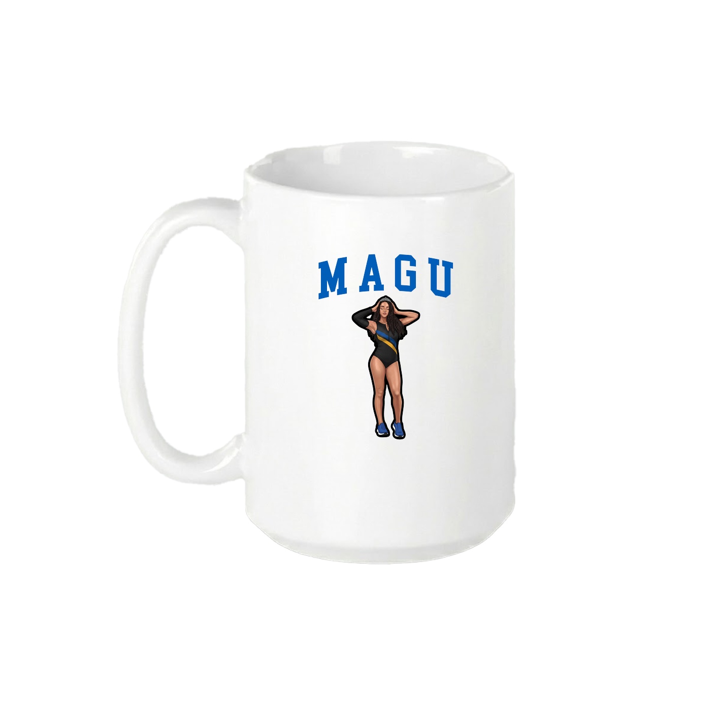 15oz Coffee Mug — Shirsey in White