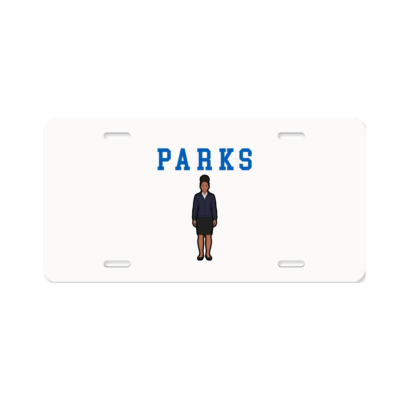 License Plate — Shirsey in Classic