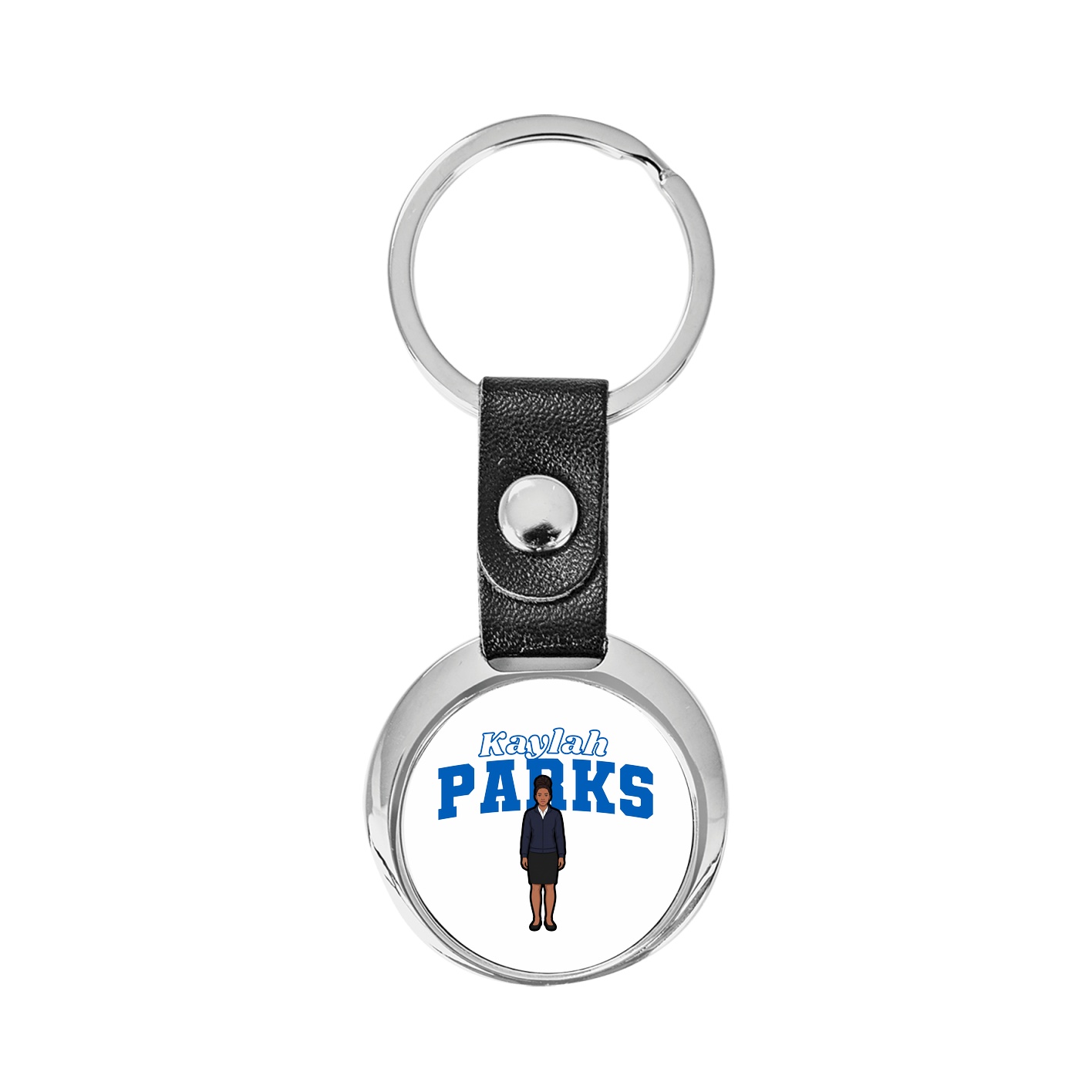 Key Chain — Name Arch in Classic