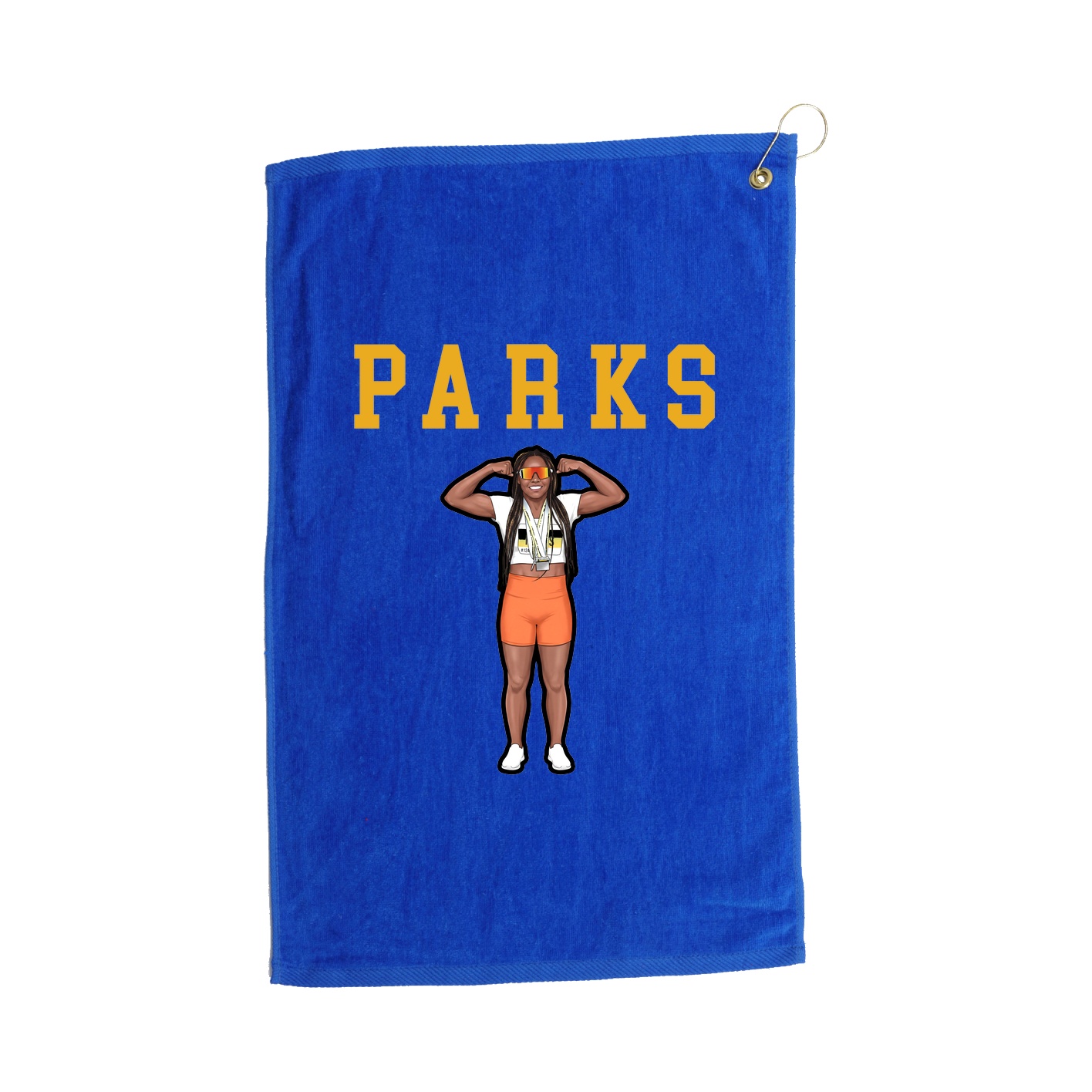 Golf Towel — Shirsey in Royal