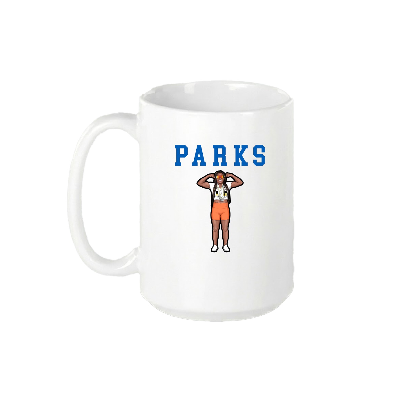 15oz Coffee Mug — Shirsey in White