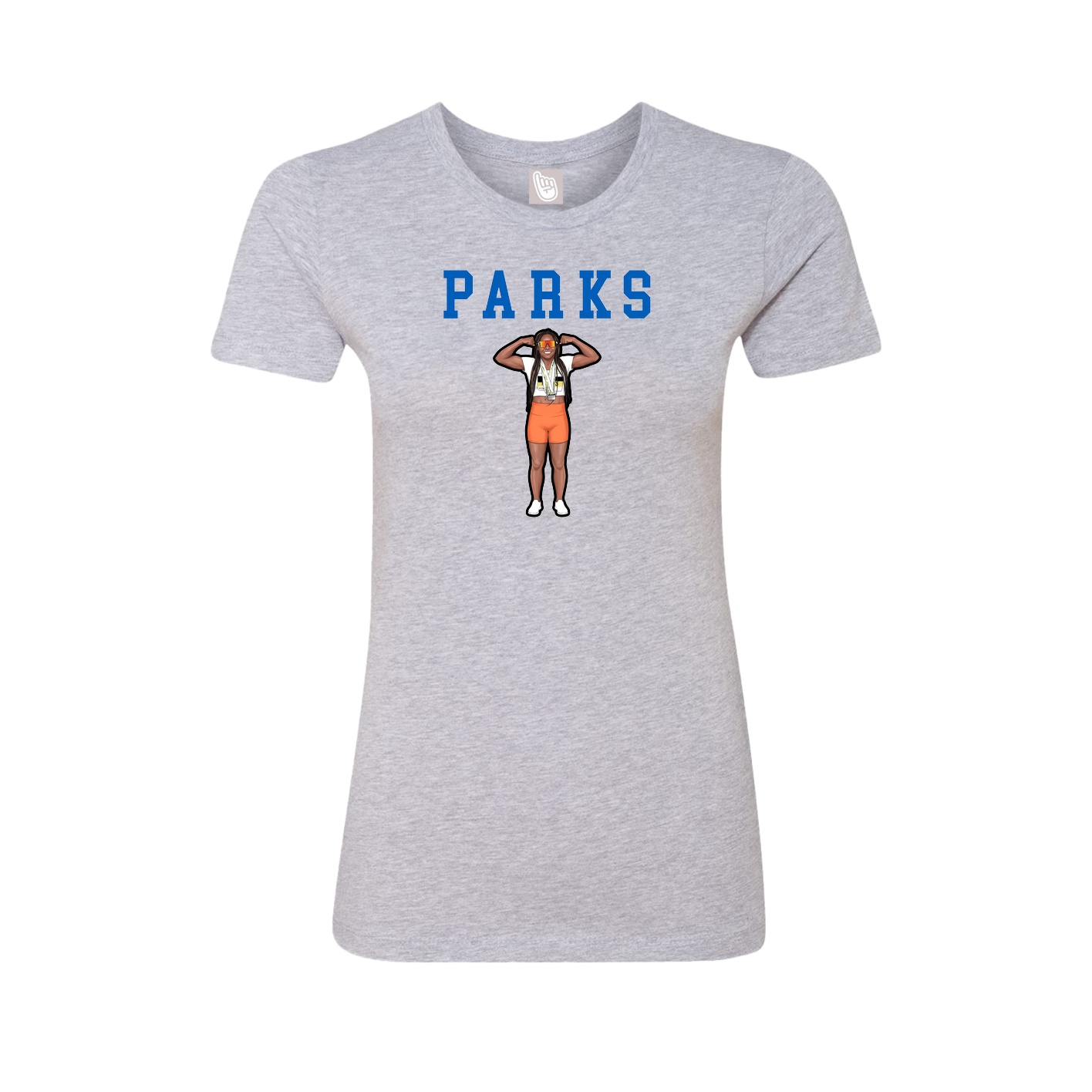 Womens Tee — Shirsey in Grey