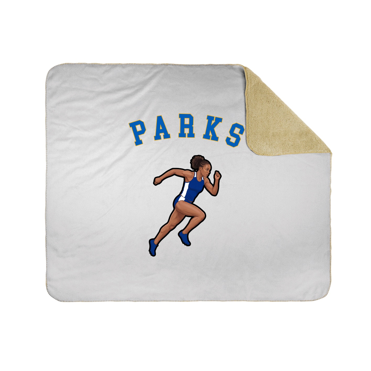 Throw Blanket — Shirsey Arch in White