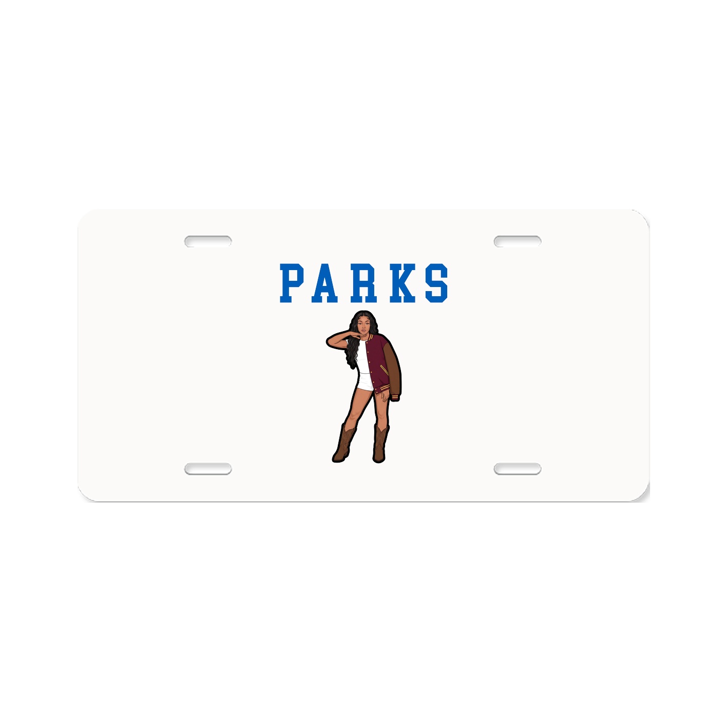 License Plate — Shirsey in Classic