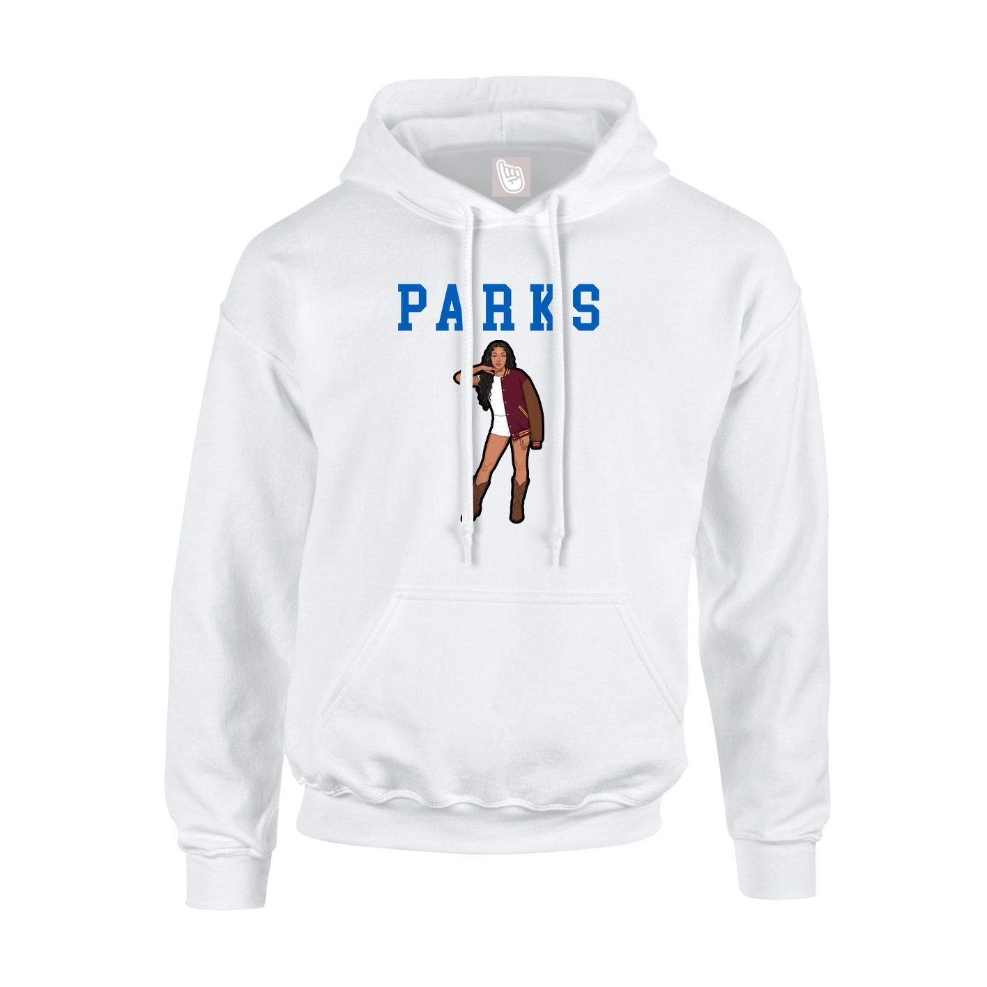 Youth Hoodie — Shirsey in White