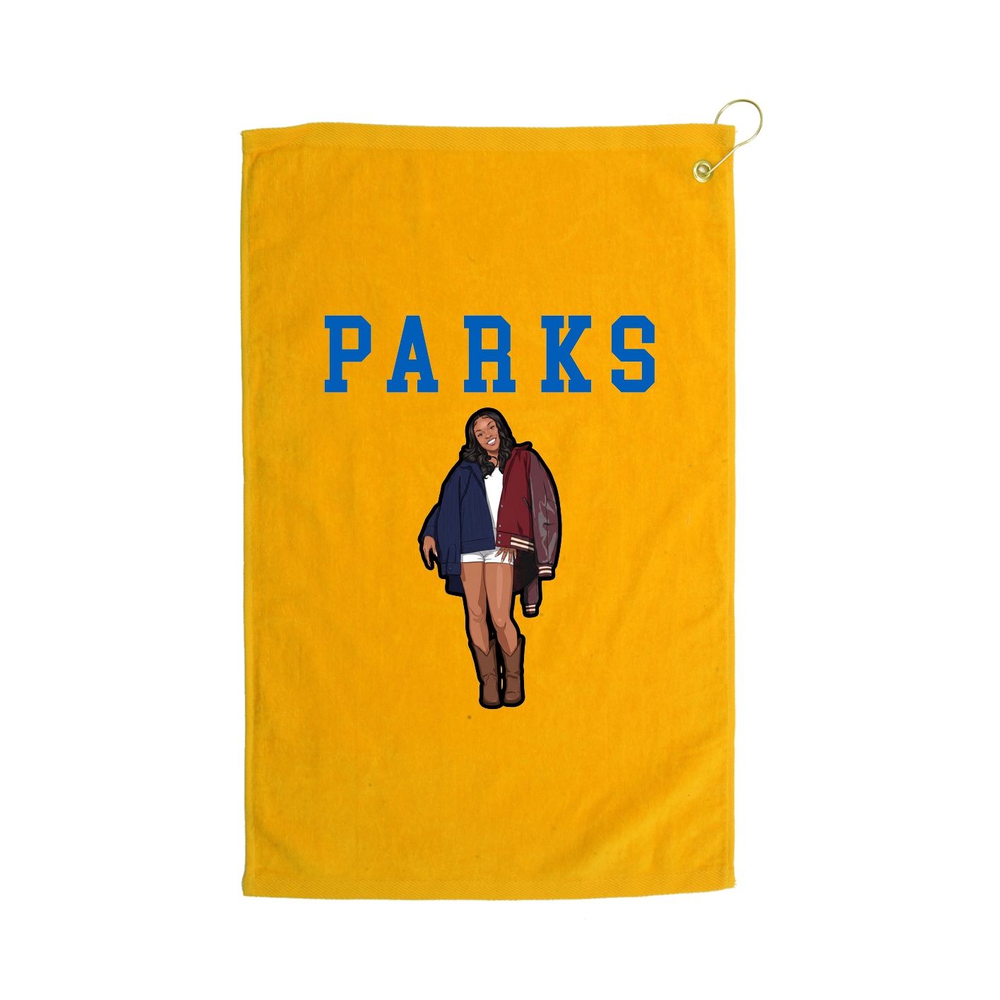 Golf Towel — Shirsey in Gold
