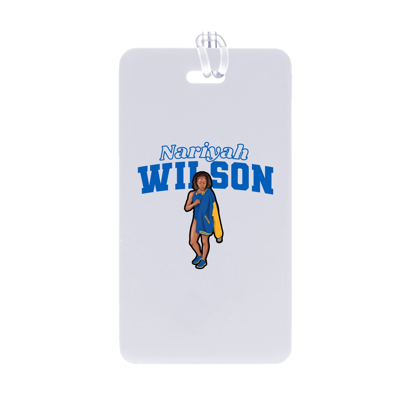 Bag Tag — Name Arch in Classic