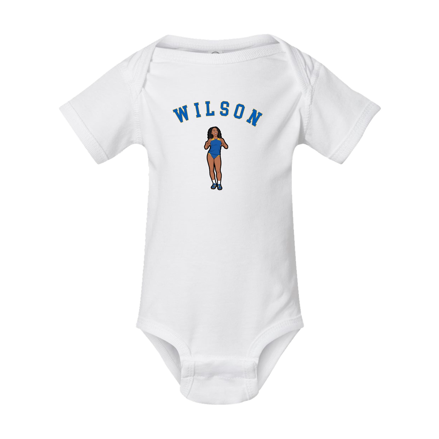 Baby Onesie — Shirsey Arch in White
