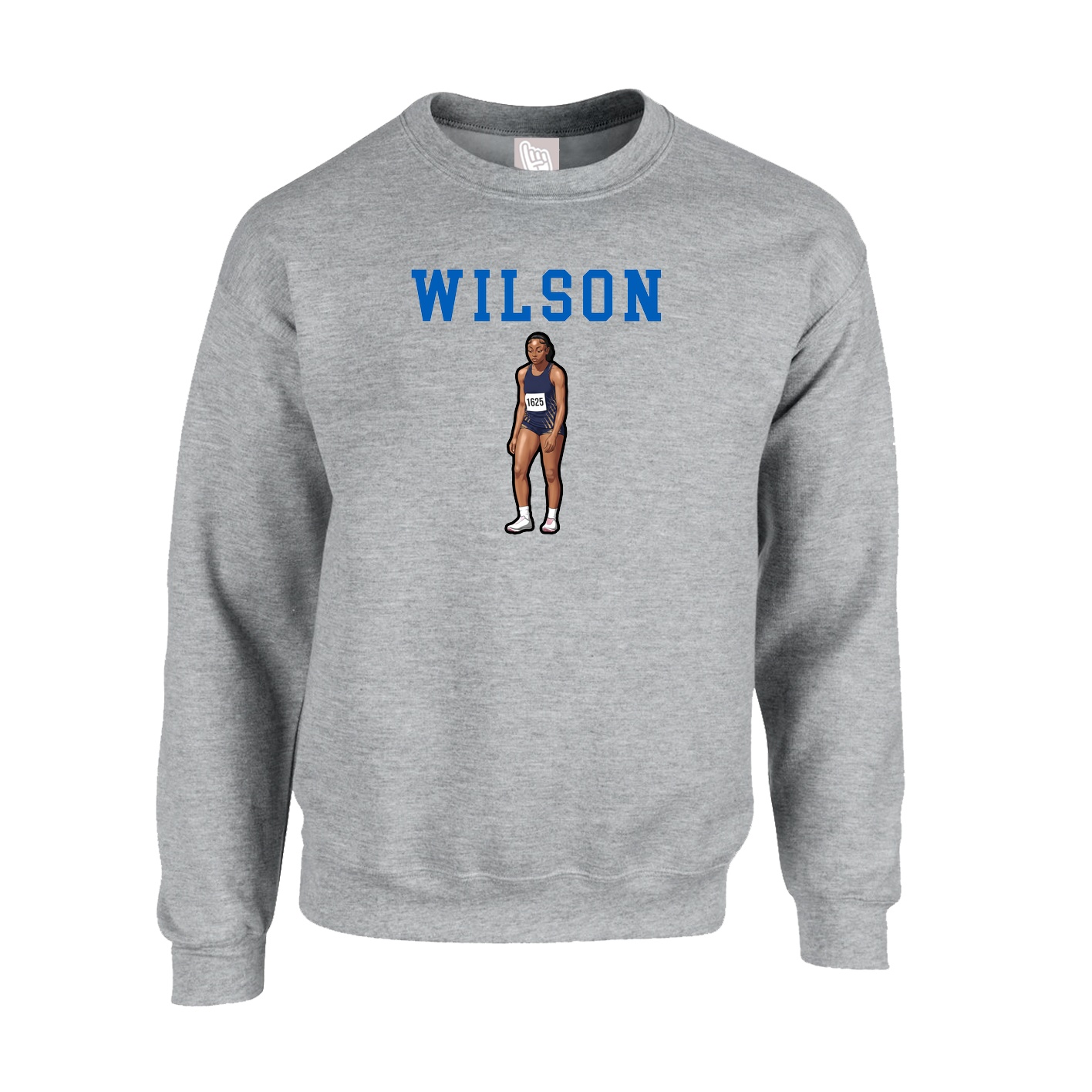 Fleece Crew — Shirsey in Grey