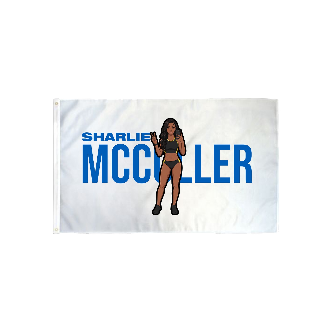 3x5 Flag — Player Name in Classic