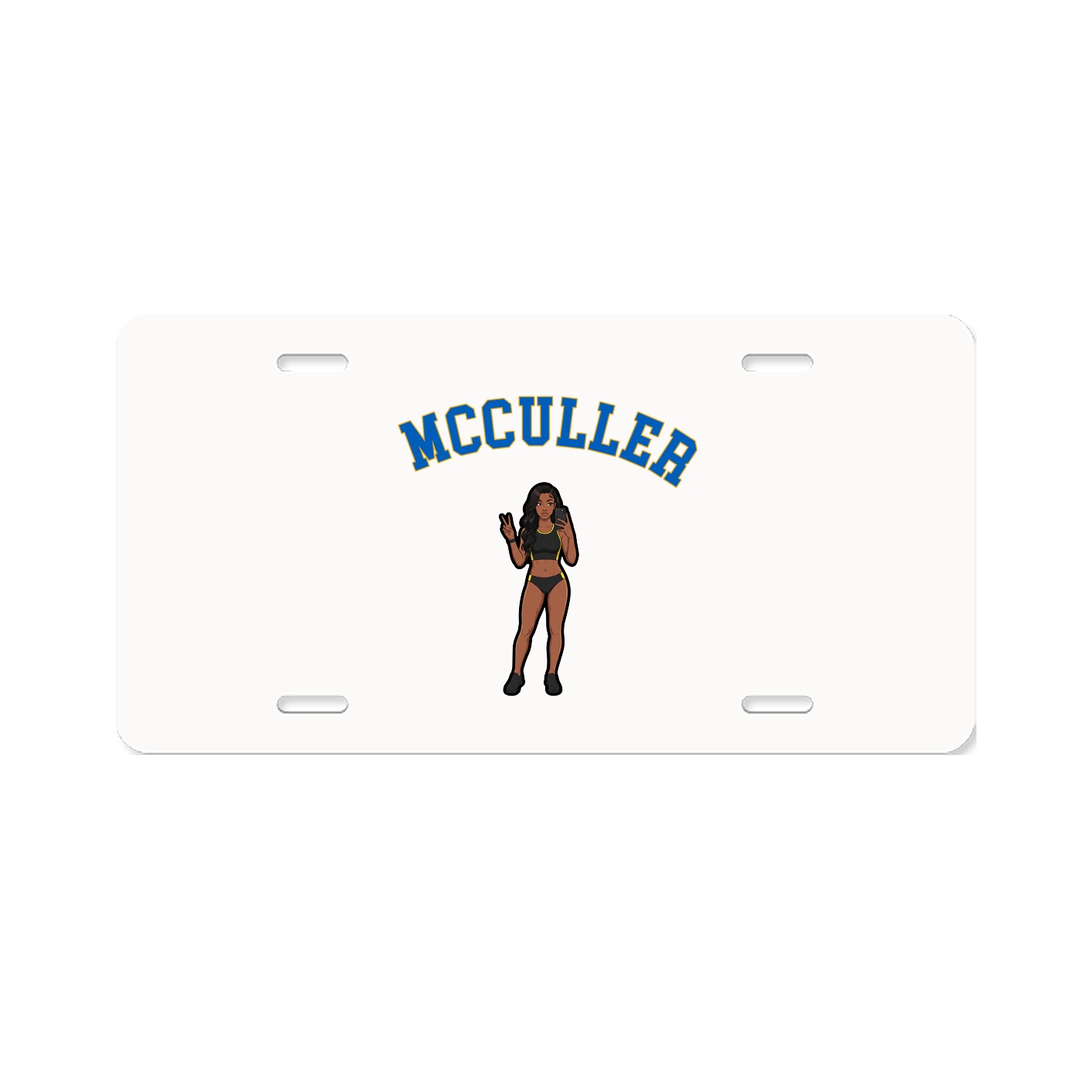 License Plate — Shirsey Arch in Classic