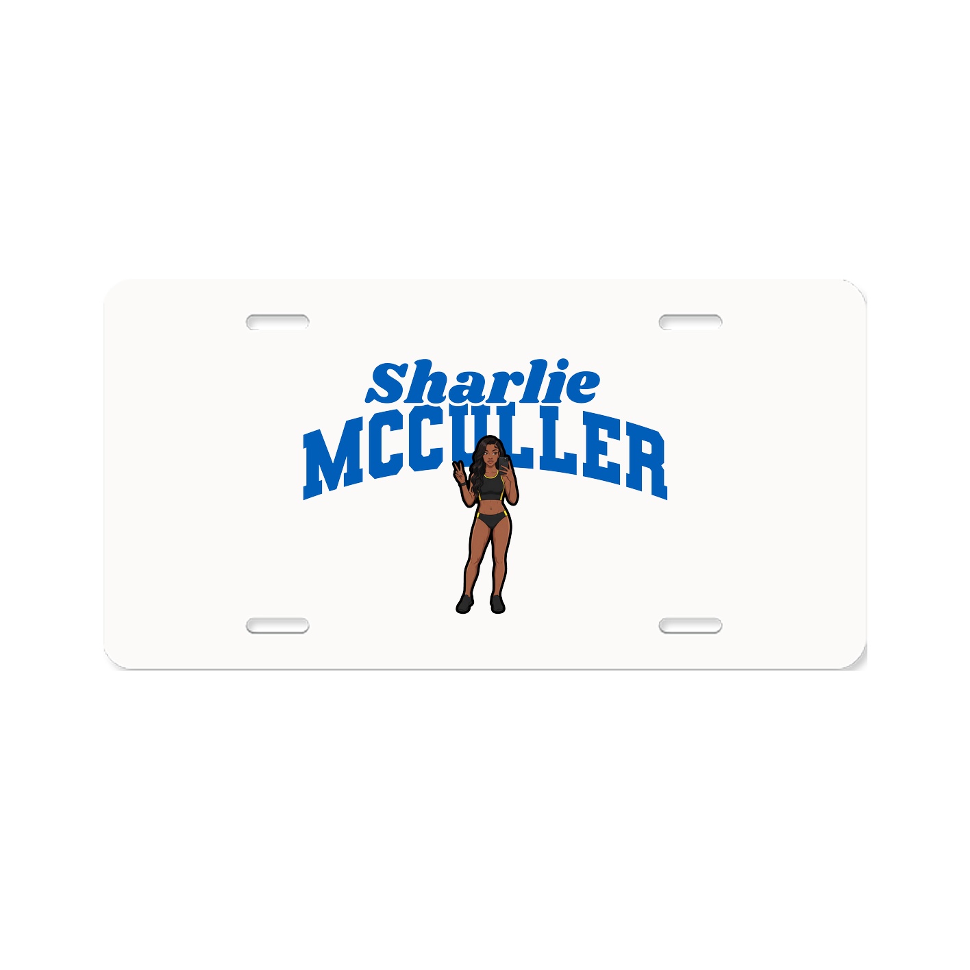 License Plate — Signature Arch in Classic