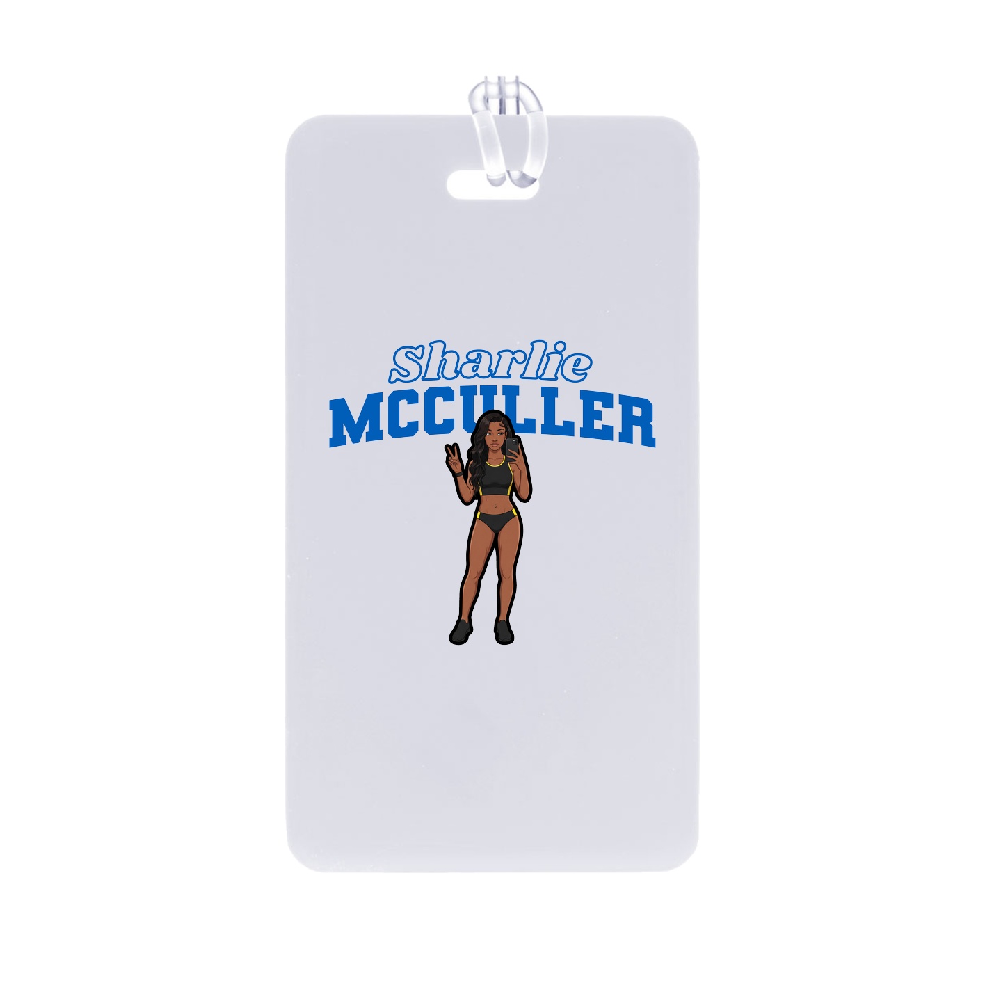 Bag Tag — Name Arch in Classic
