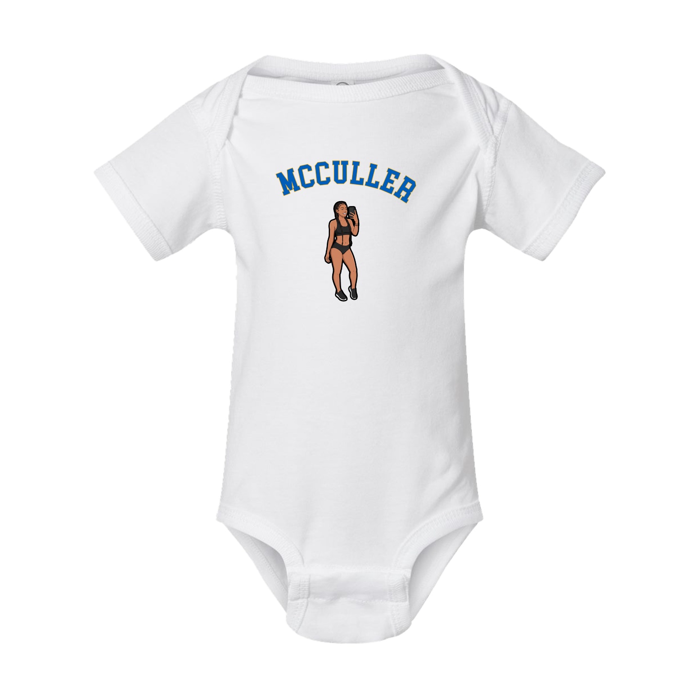 Baby Onesie — Shirsey Arch in White