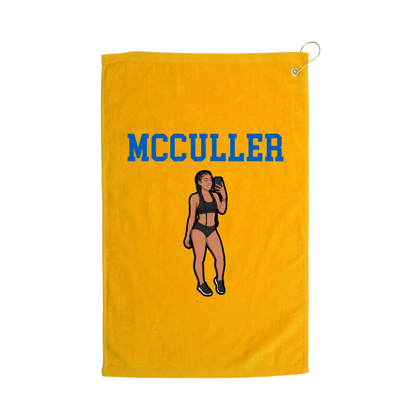 Golf Towel — Shirsey in Gold