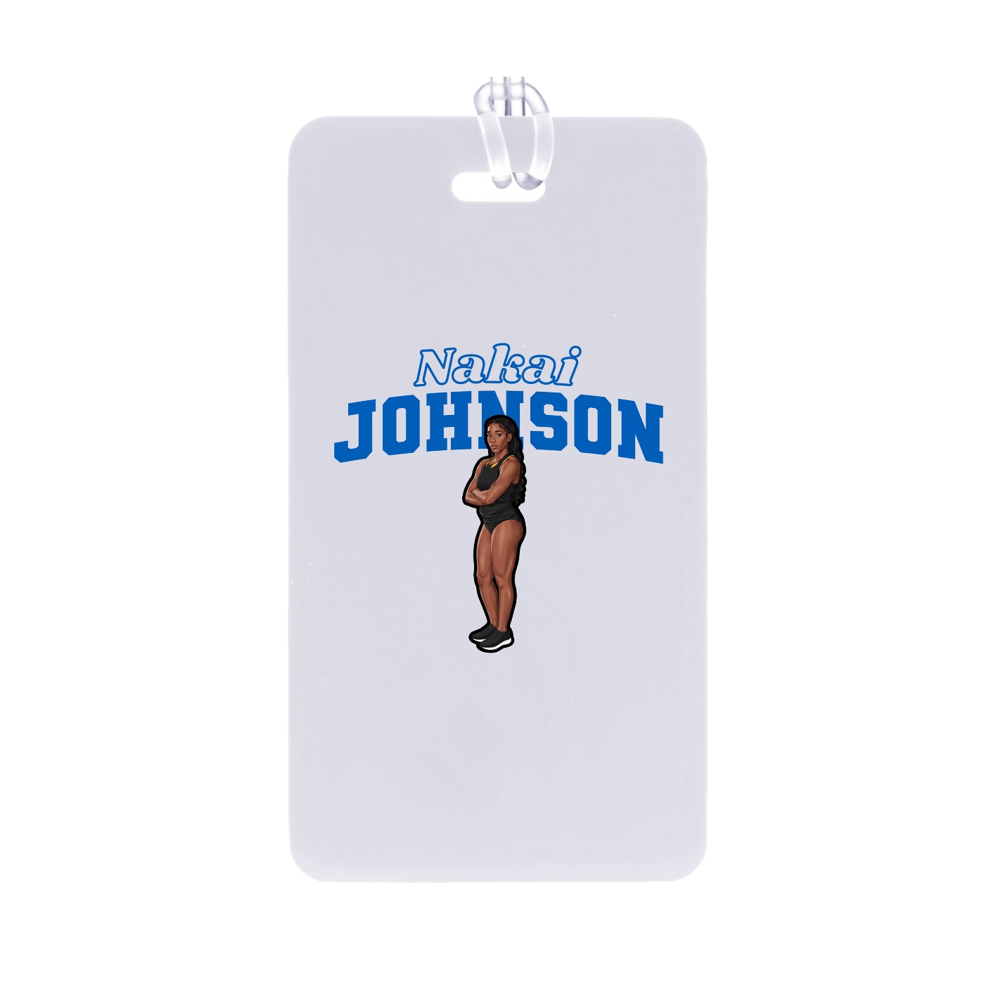 Bag Tag — Name Arch in Classic