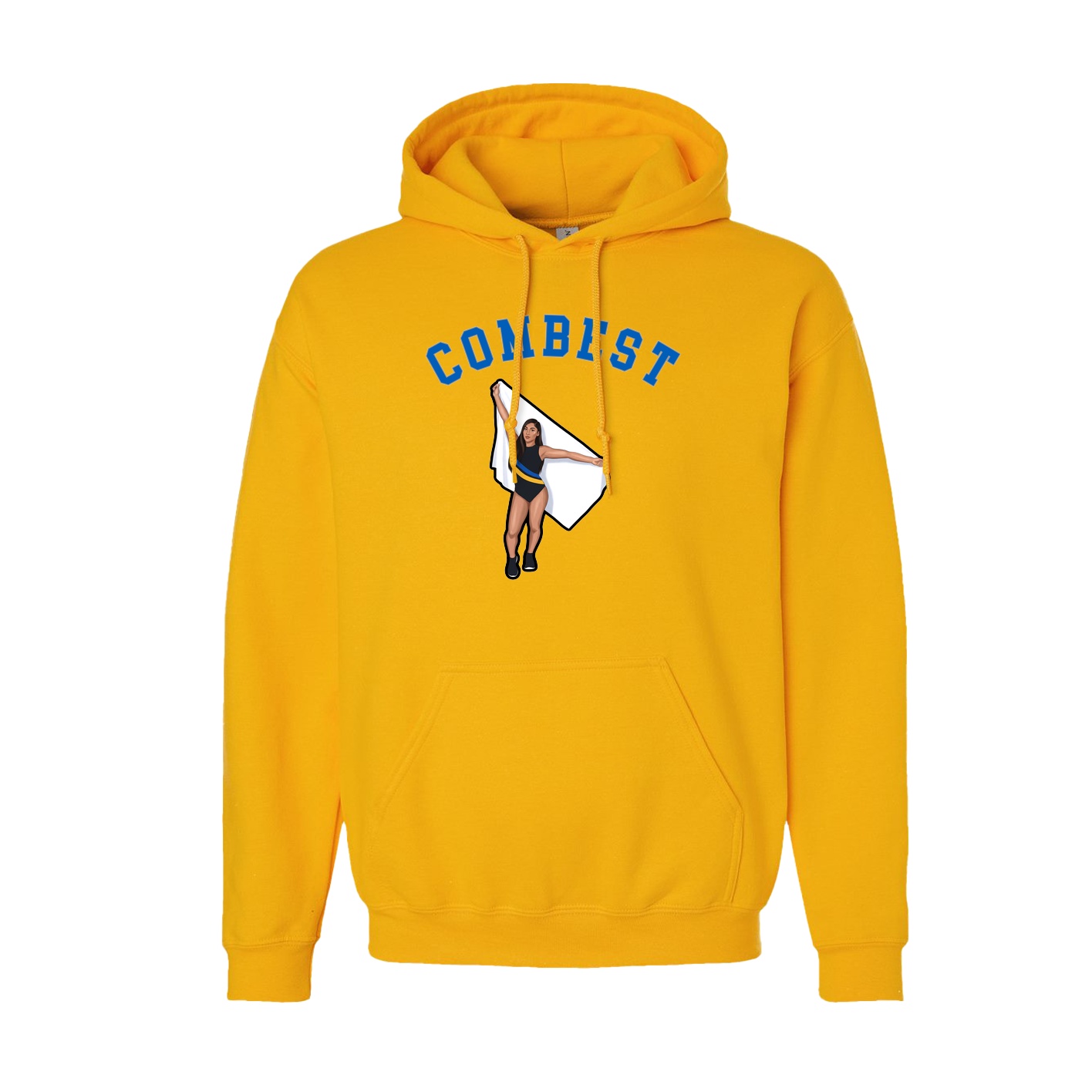 Youth Hoodie — Shirsey Arch in Gold