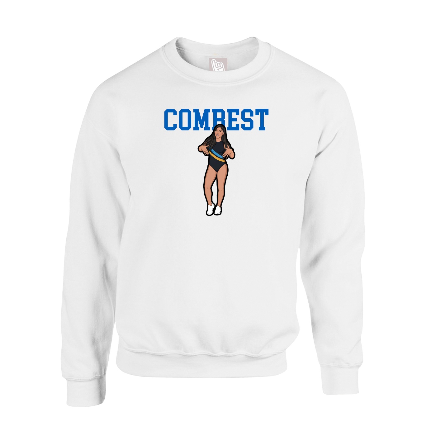 Fleece Crew — Shirsey in White