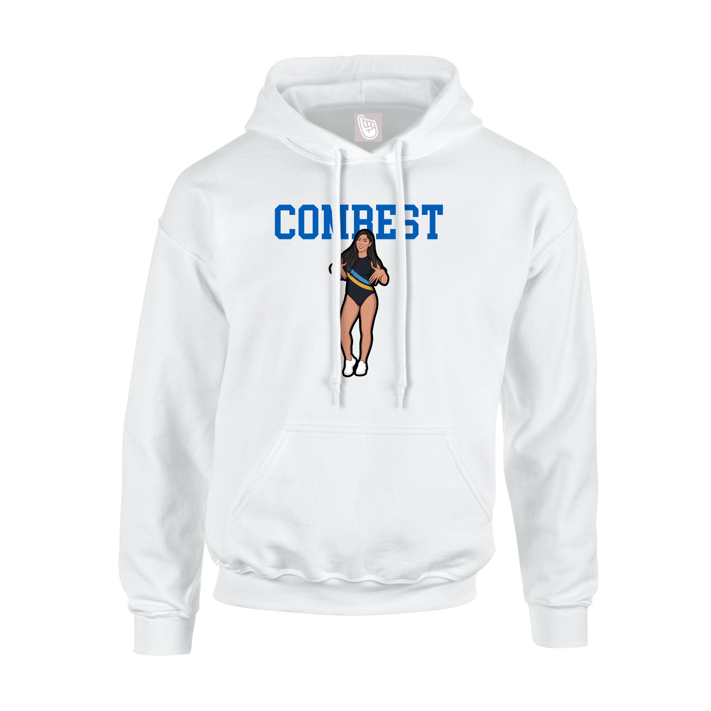 Youth Hoodie — Shirsey in White