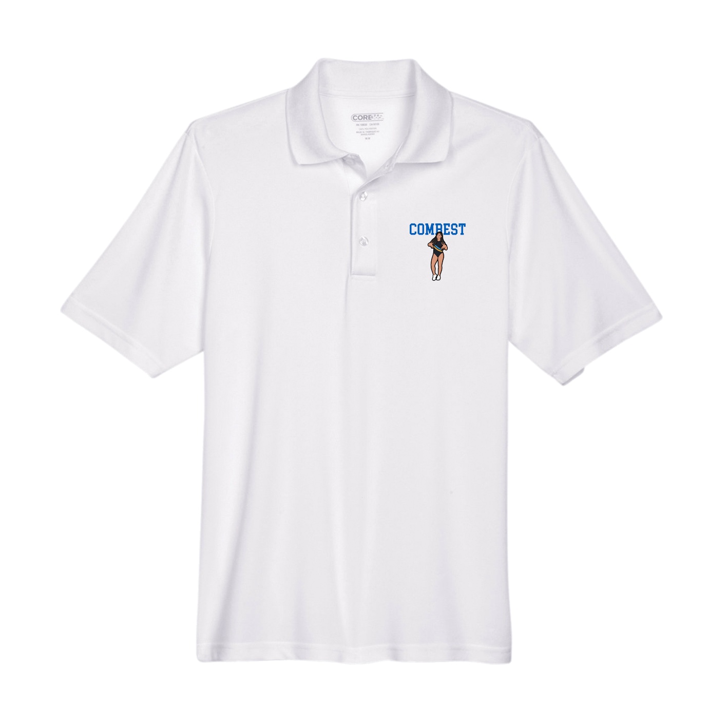 Performance Polo — Shirsey in White