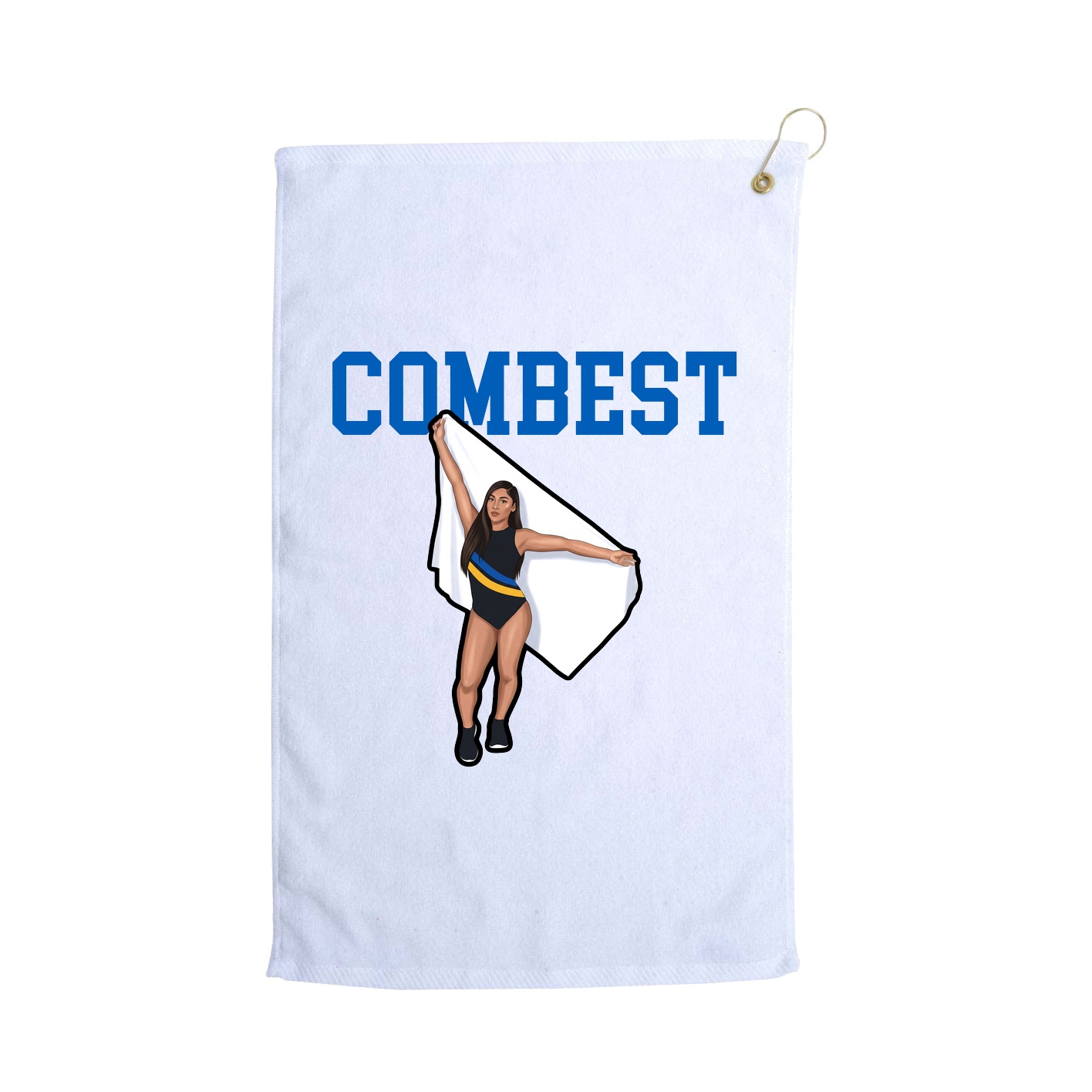 Golf Towel — Shirsey in White