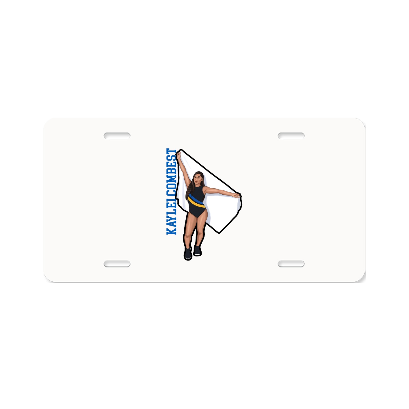Aluminum License Plate