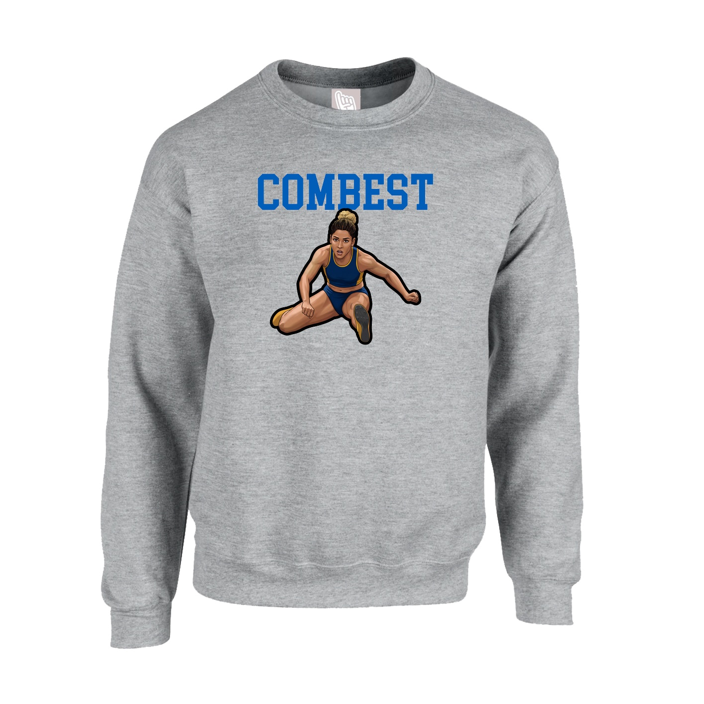 Fleece Crew — Shirsey in Grey
