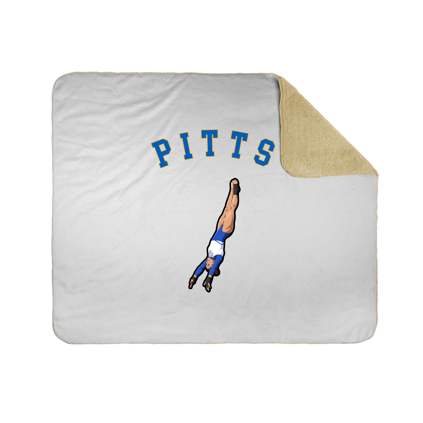 Throw Blanket — Shirsey Arch in White