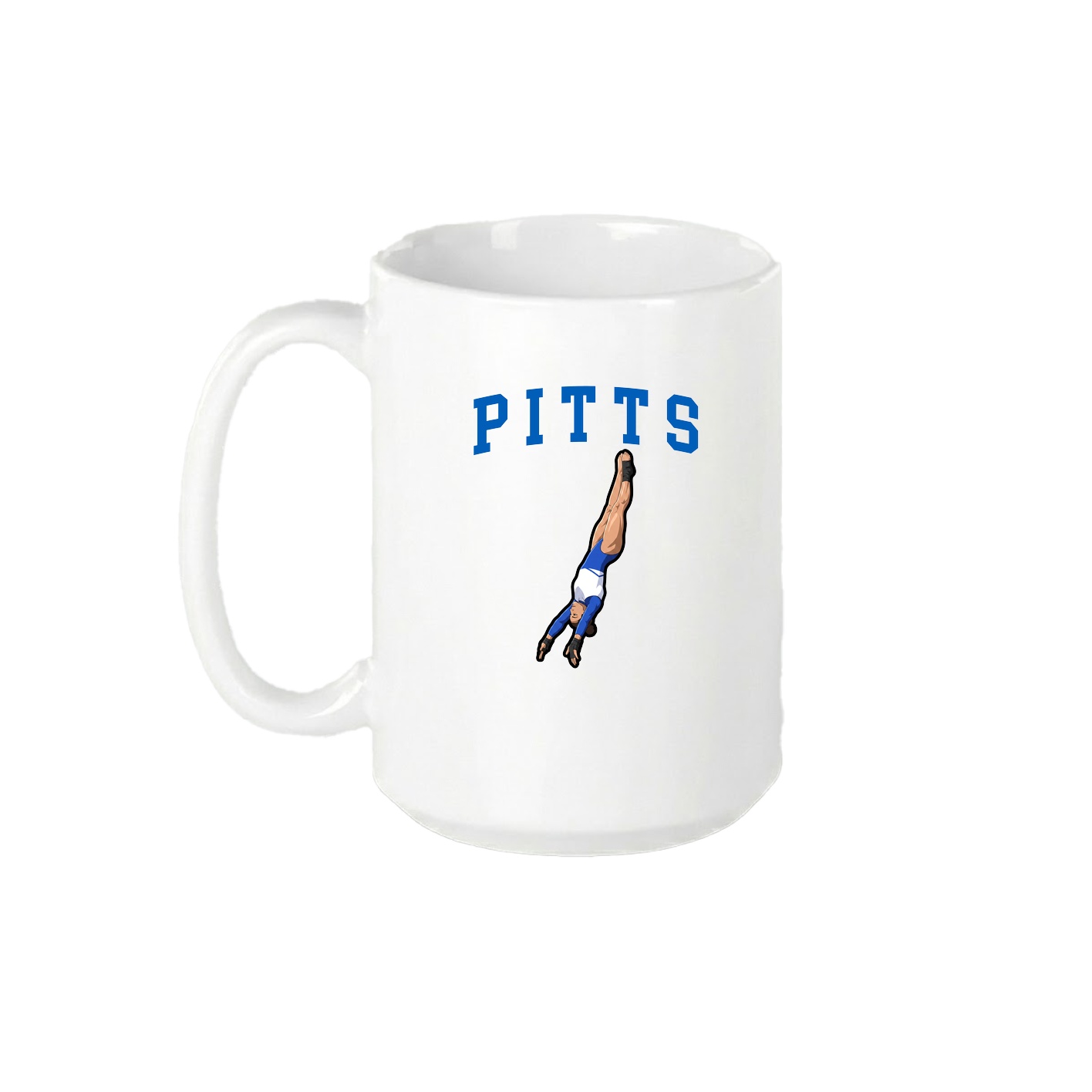 15oz Coffee Mug — Shirsey in White