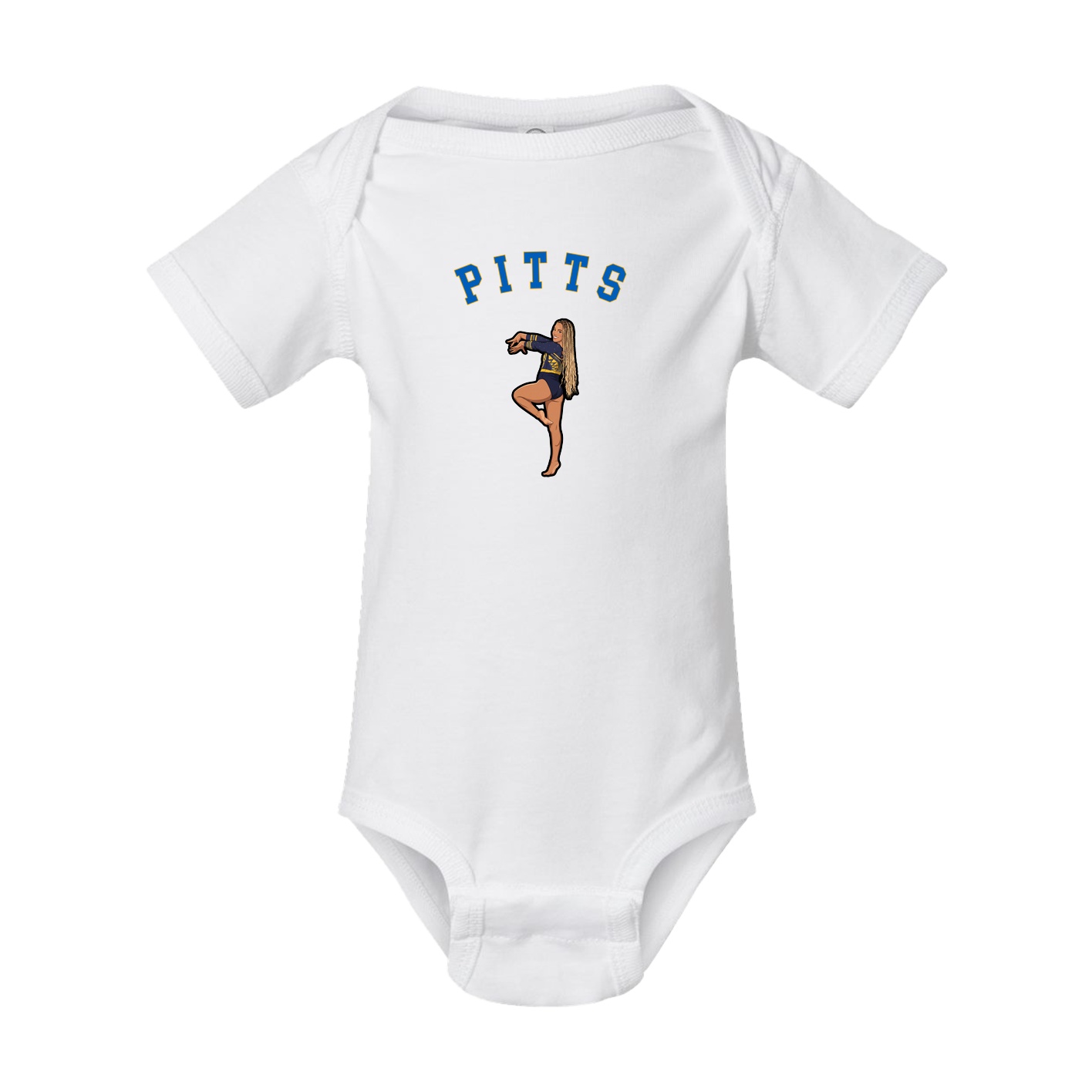 Baby Onesie — Shirsey Arch in White