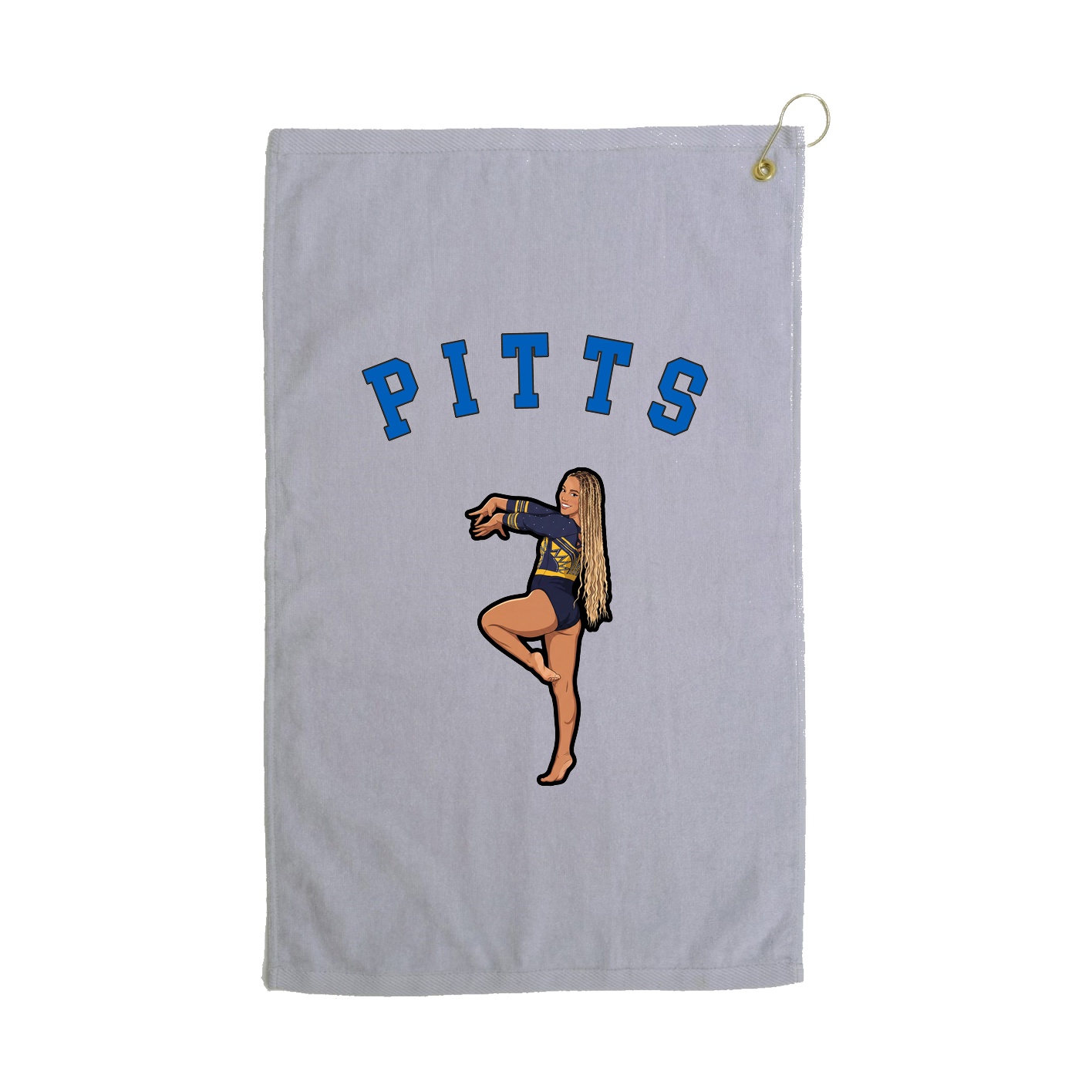 Golf Towel — Shirsey Arch in Grey