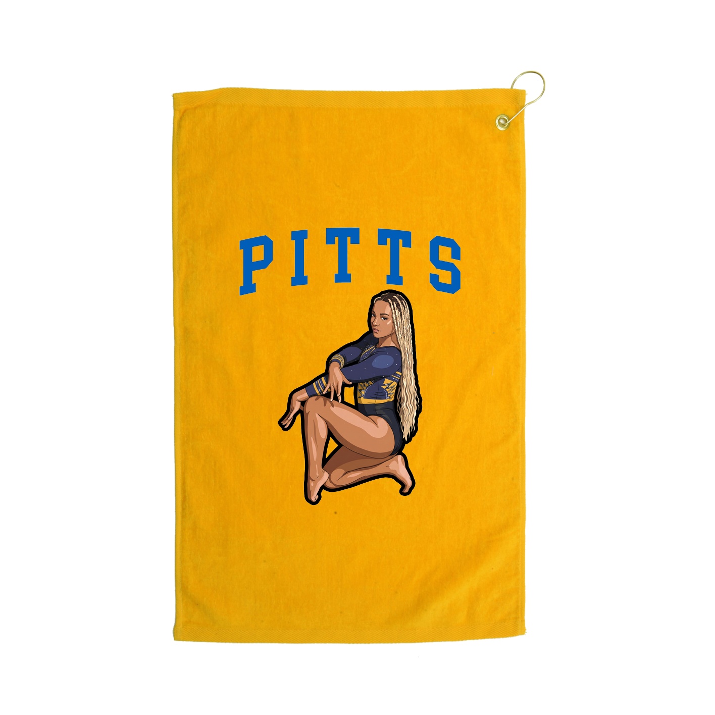 Golf Towel — Shirsey in Gold