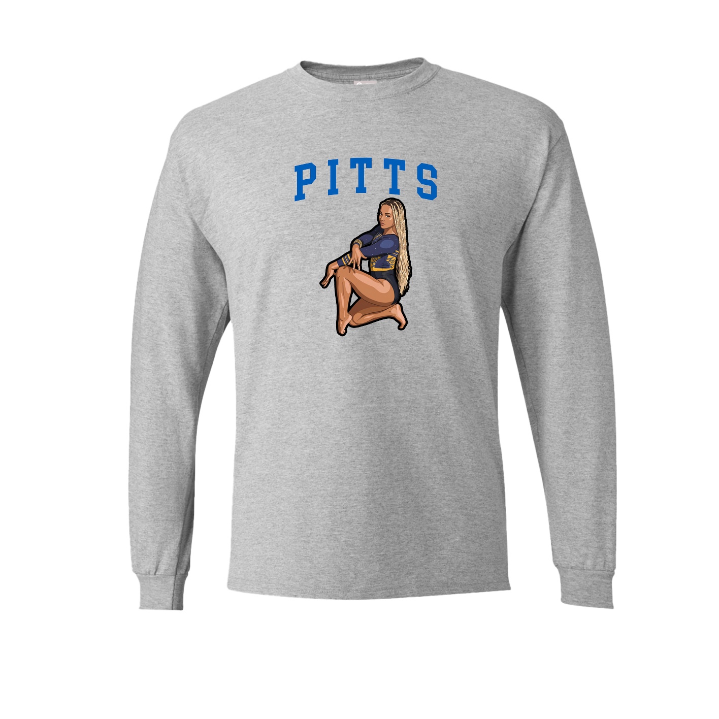 Long Sleeve Tee — Shirsey in Grey