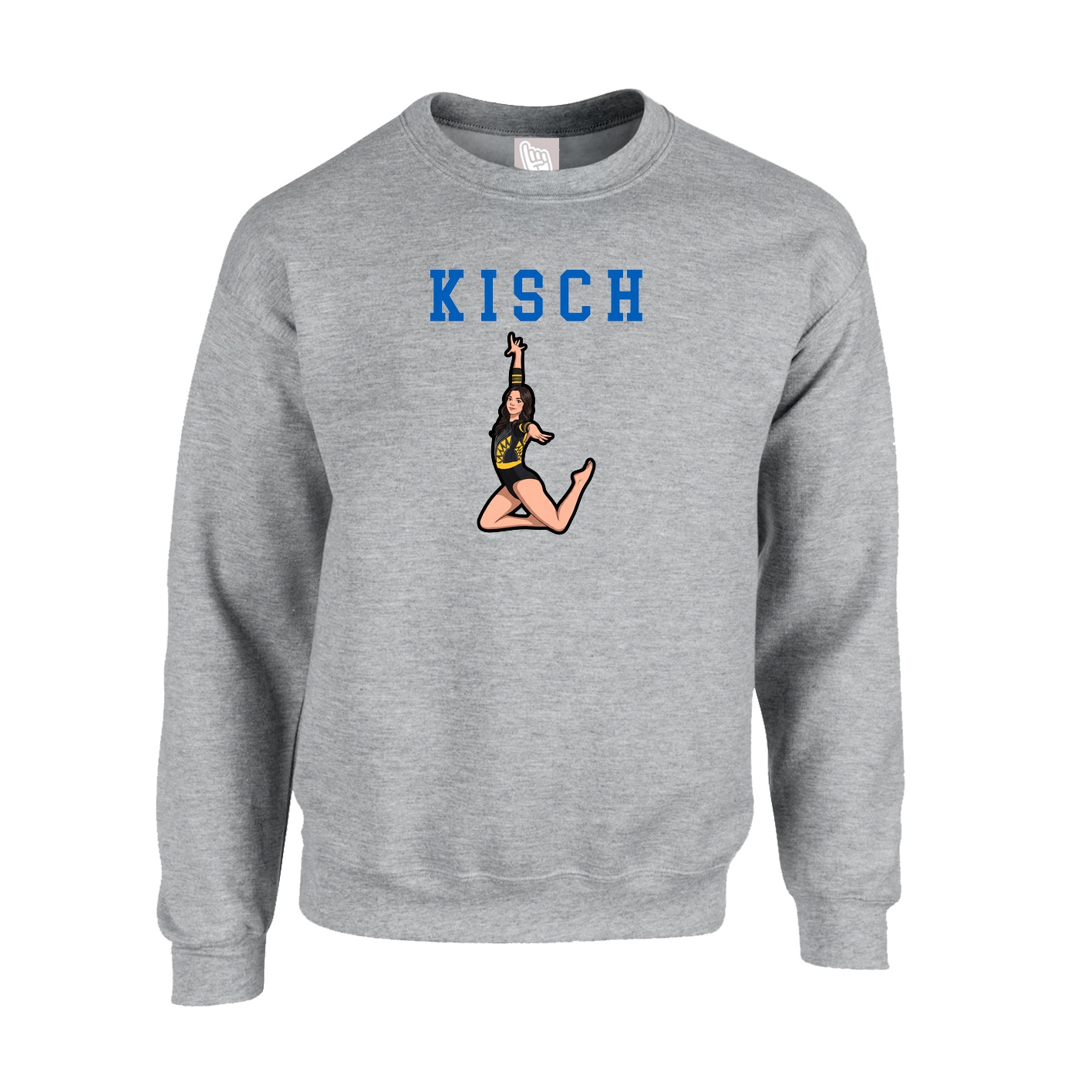 Fleece Crew — Shirsey in Grey