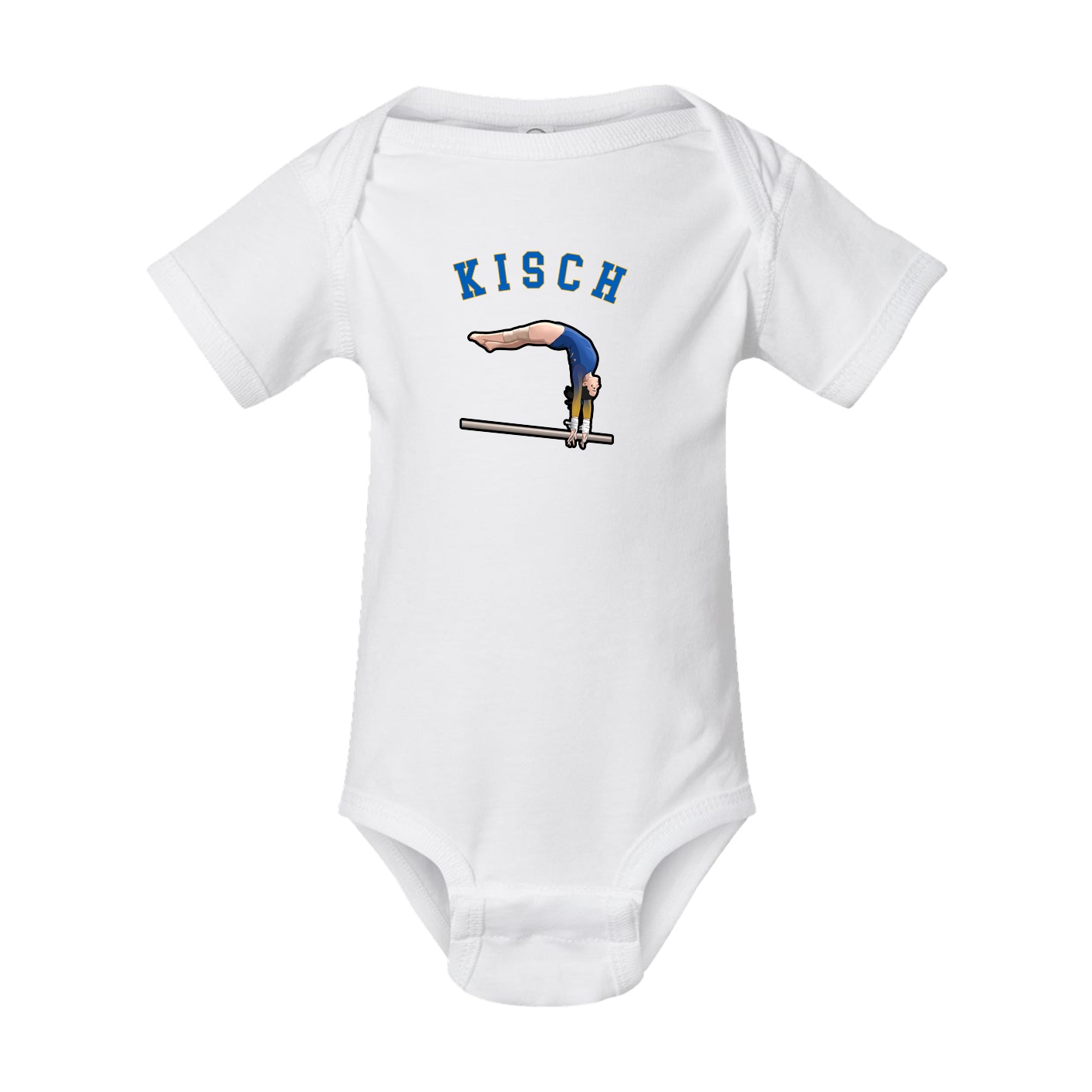 Baby Onesie — Shirsey Arch in White