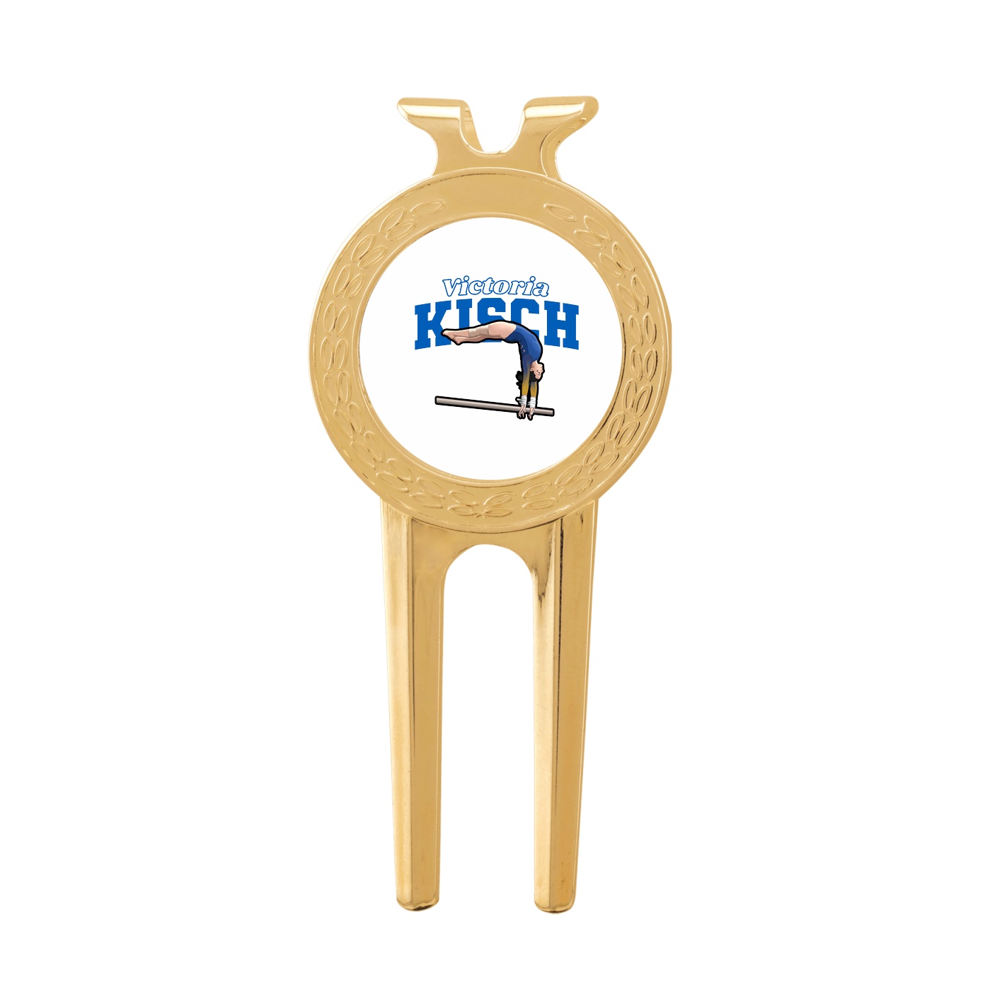 Divot Tool with Ball Marker — Name Arch in Classic