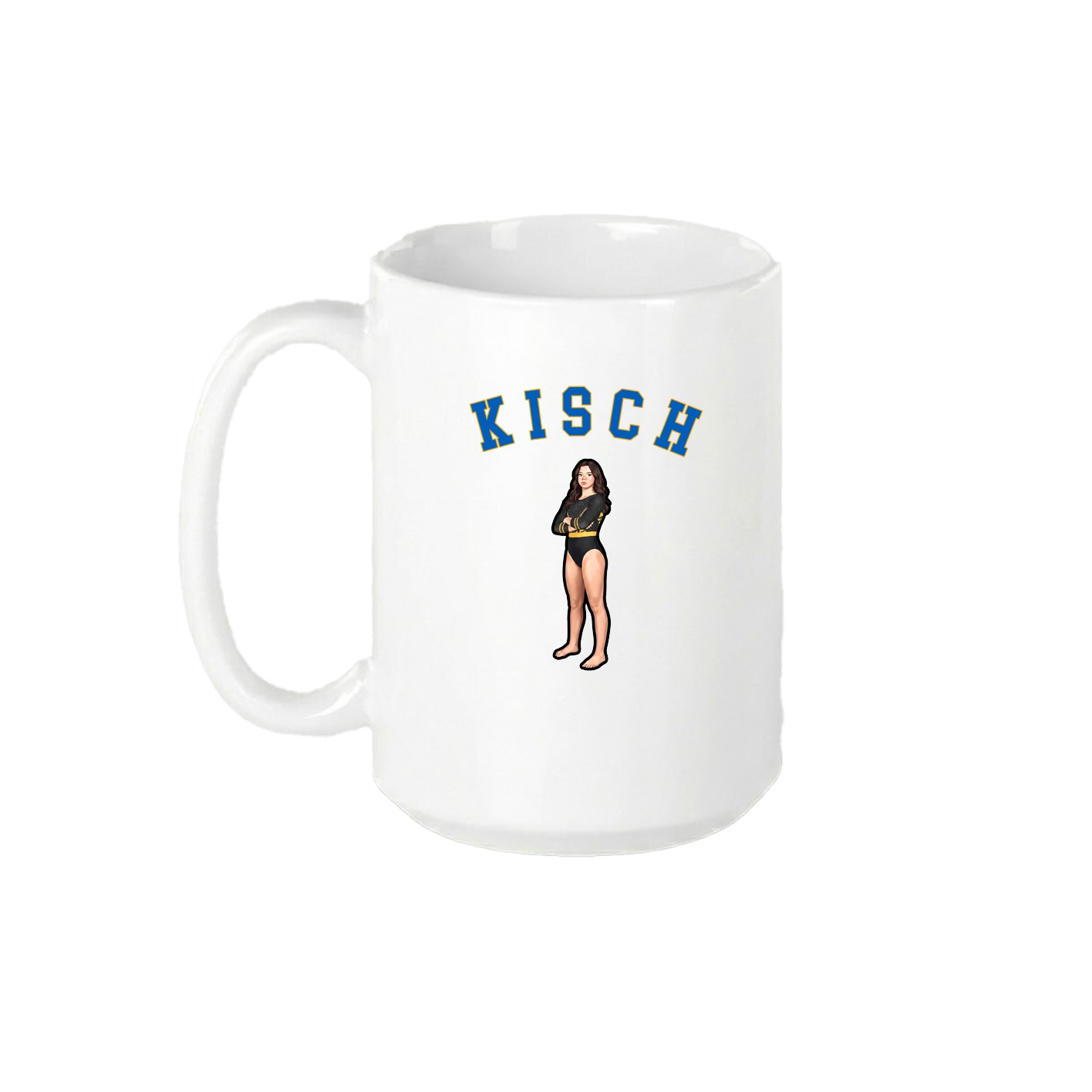 15oz Coffee Mug — Shirsey Arch in White