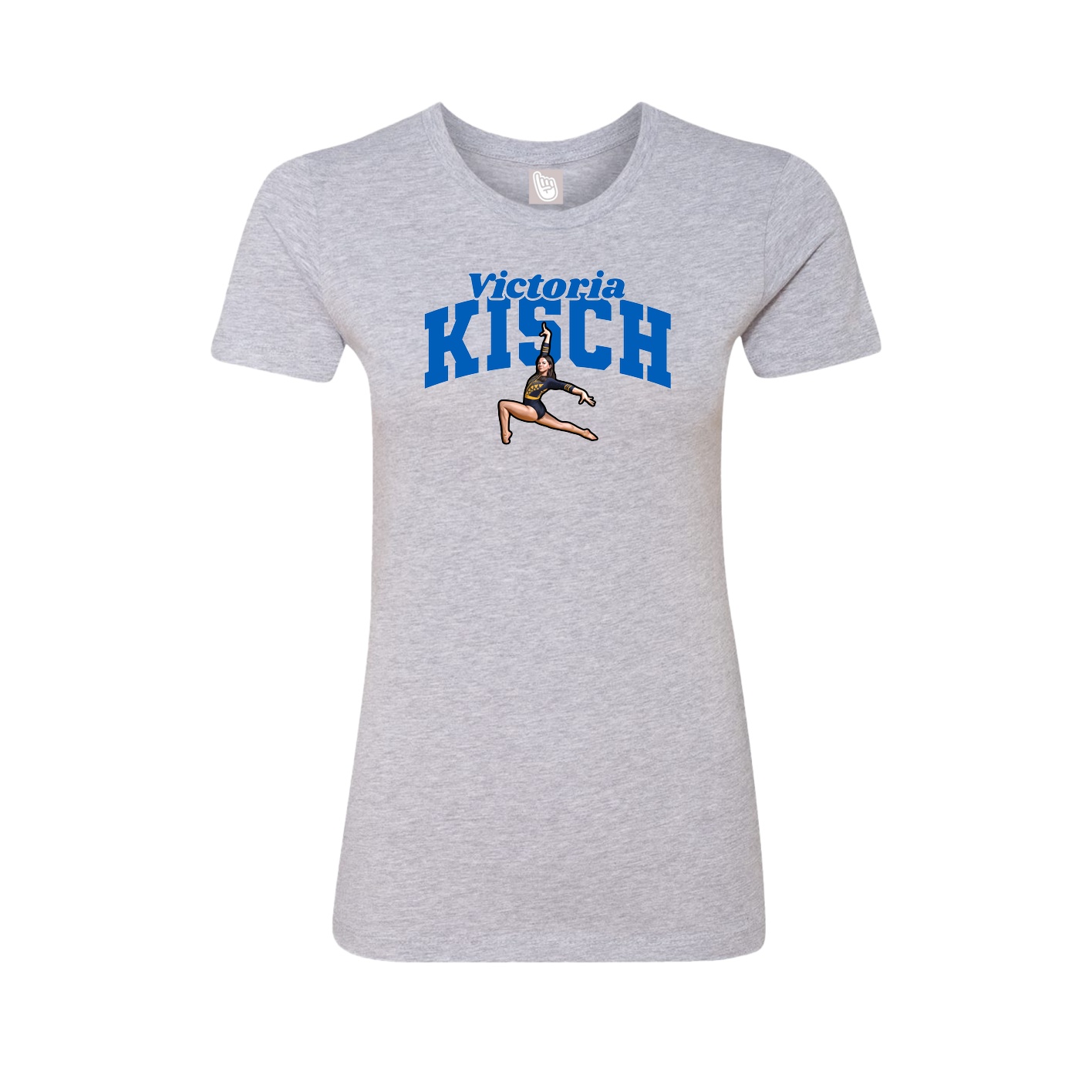 Womens Tee — Signature Arch in Grey